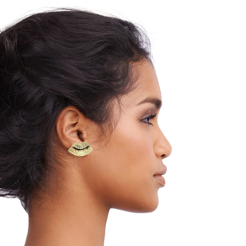 Mini Bloom Gold Earrings