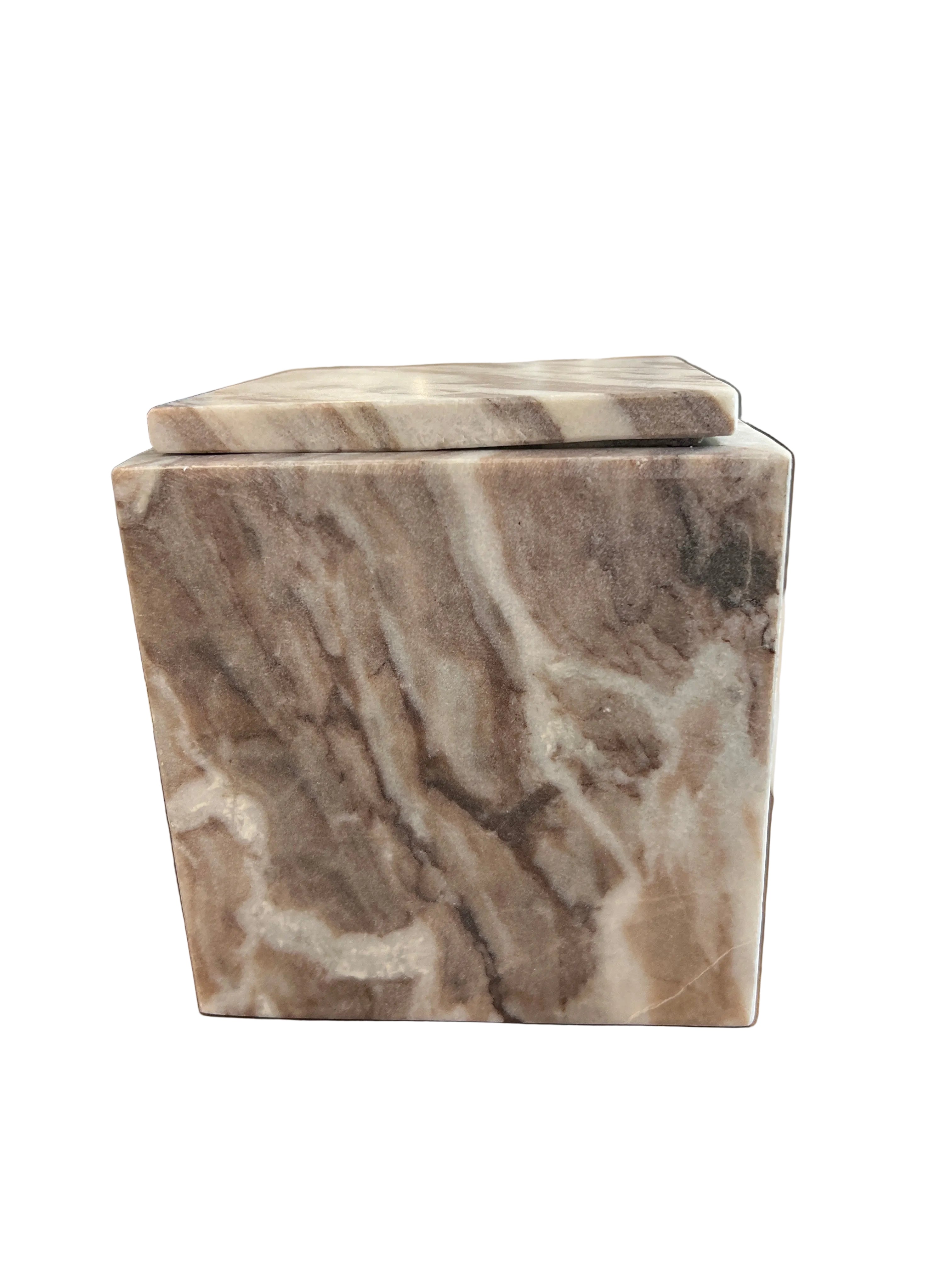 Square Lidded Box Tall