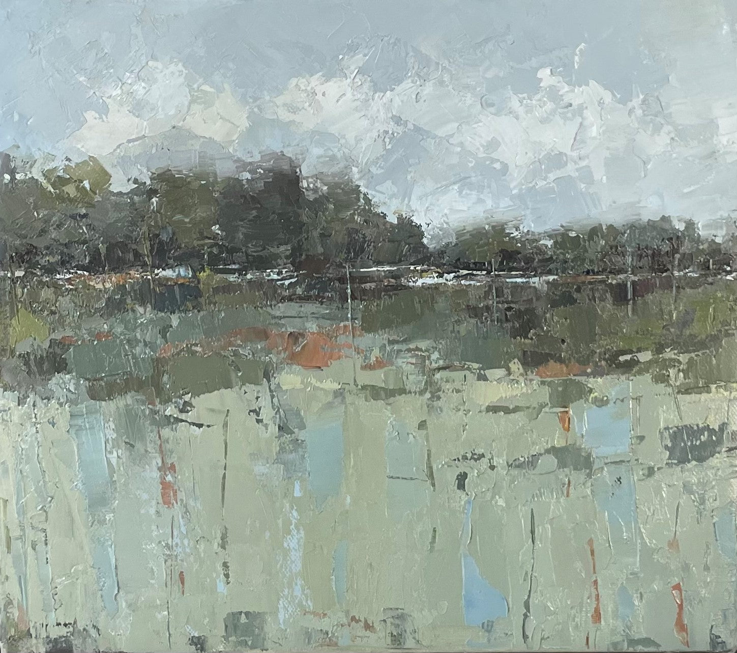 Geri Eubanks - Faded Afternoon (10.5 x 11.5)