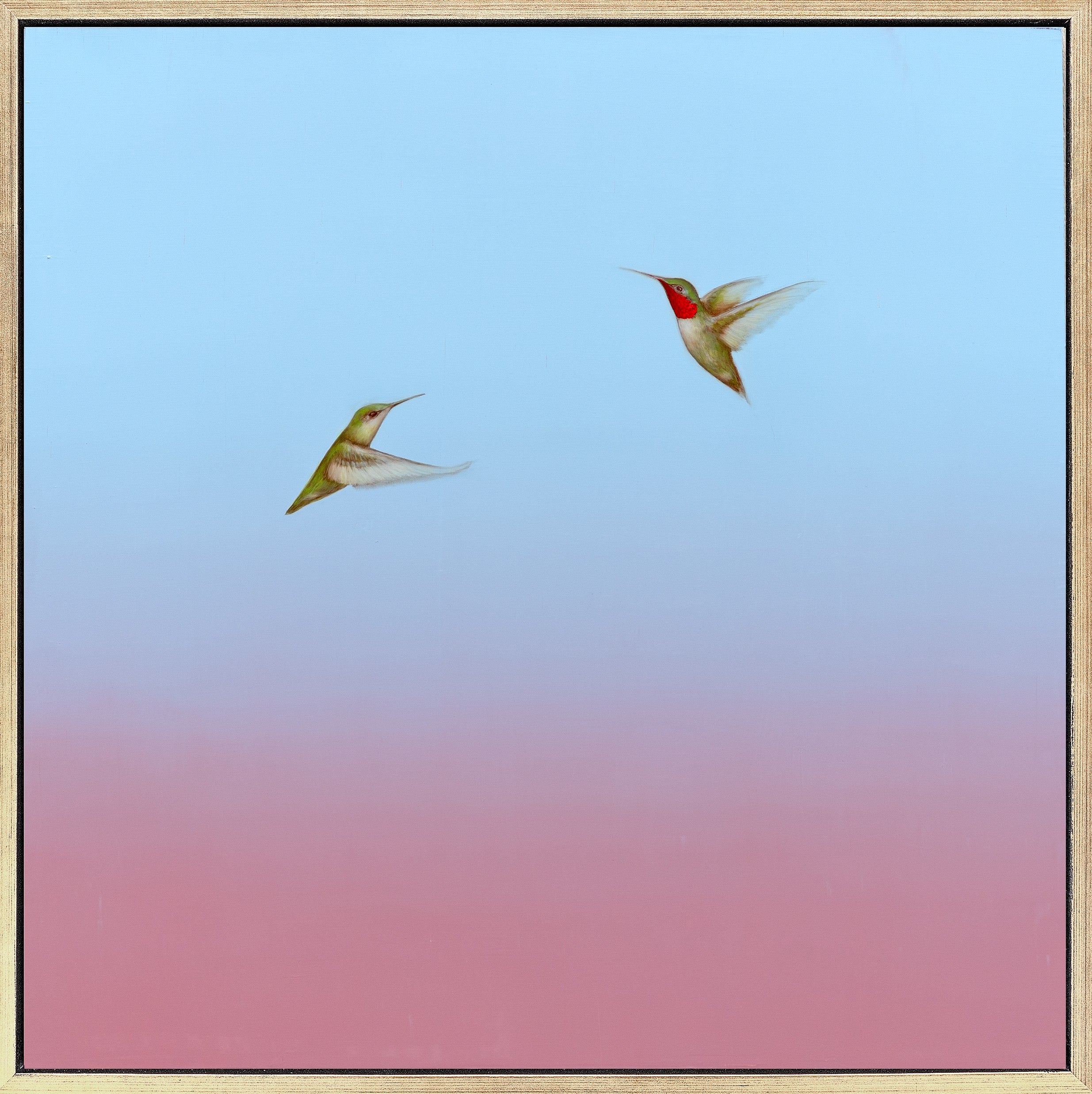 Jessica Pisano - Flight at Dawn (32 x 32)