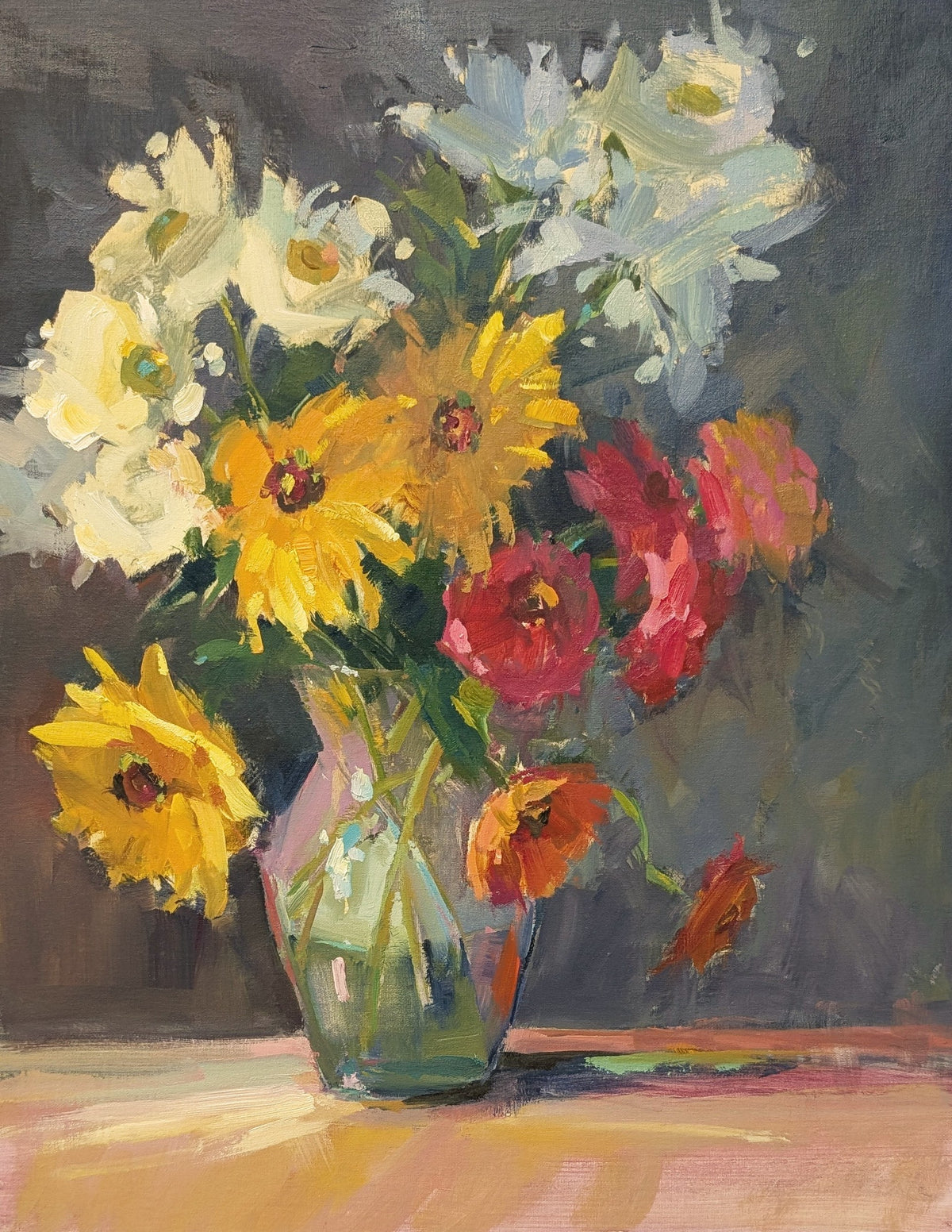 Millie Gosch - Floral Symphony (20 x 16)