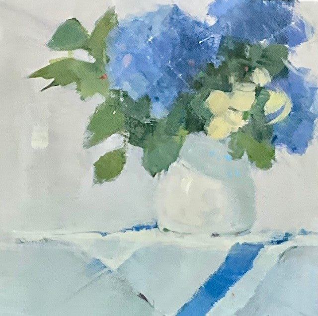 Nancy Franke - French Blue (12 x 12)