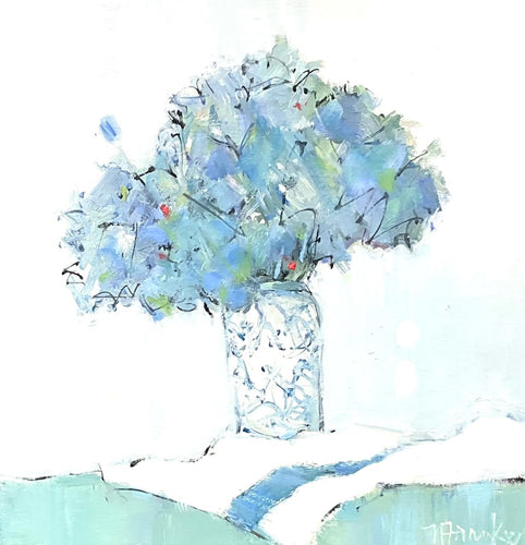 Nancy Franke - French Blue (12 x 12)