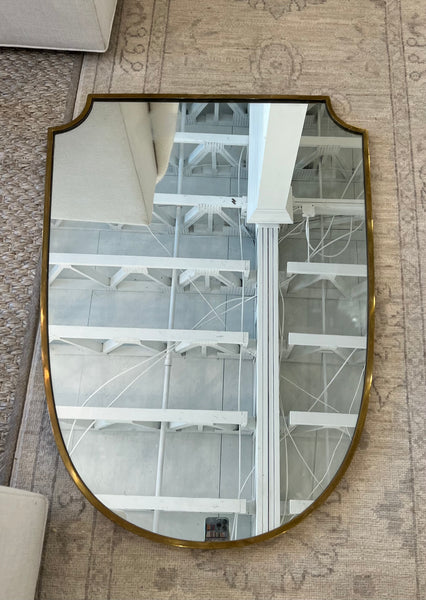 Large Shield Mirror