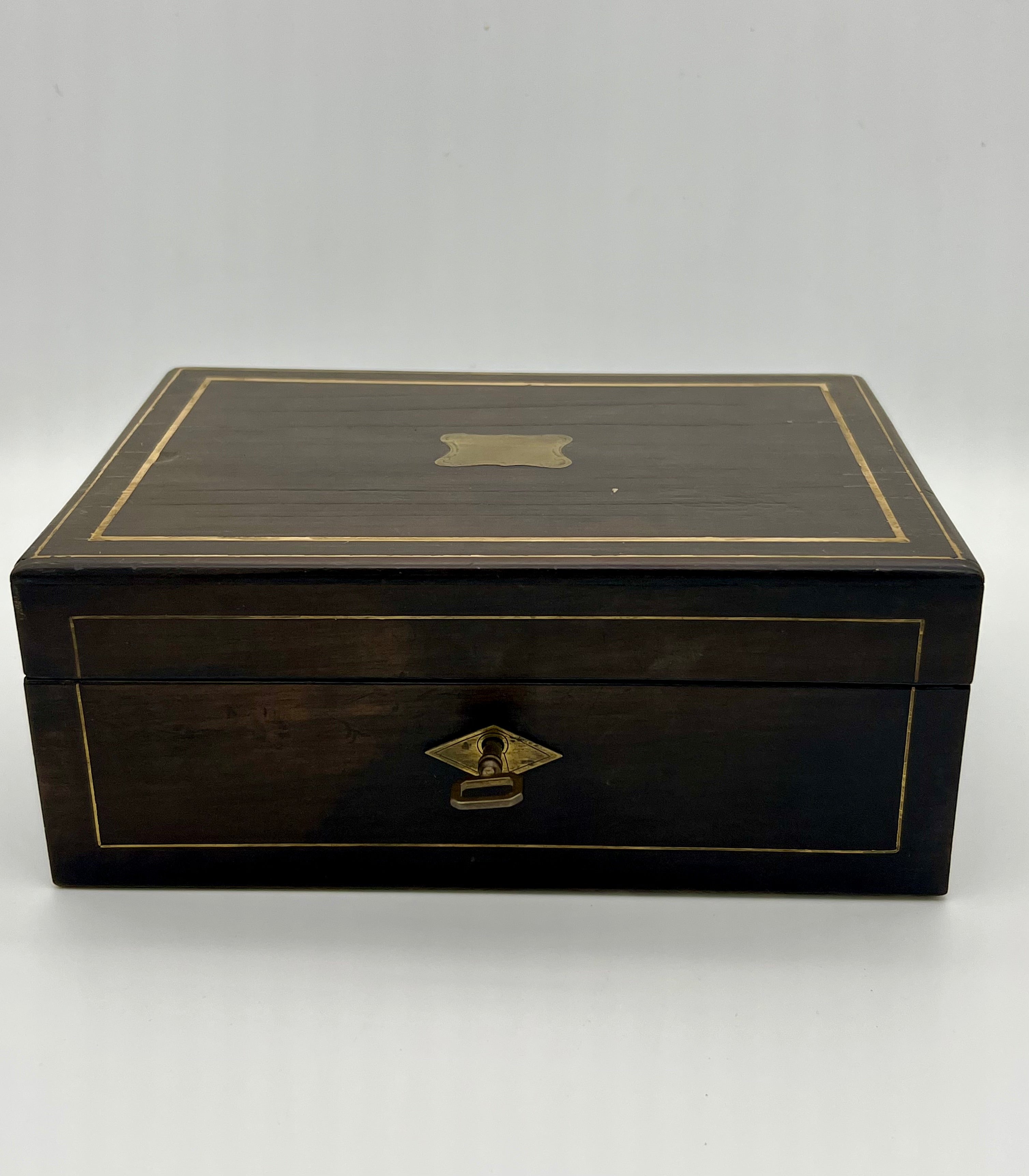 Walnut Box with Key