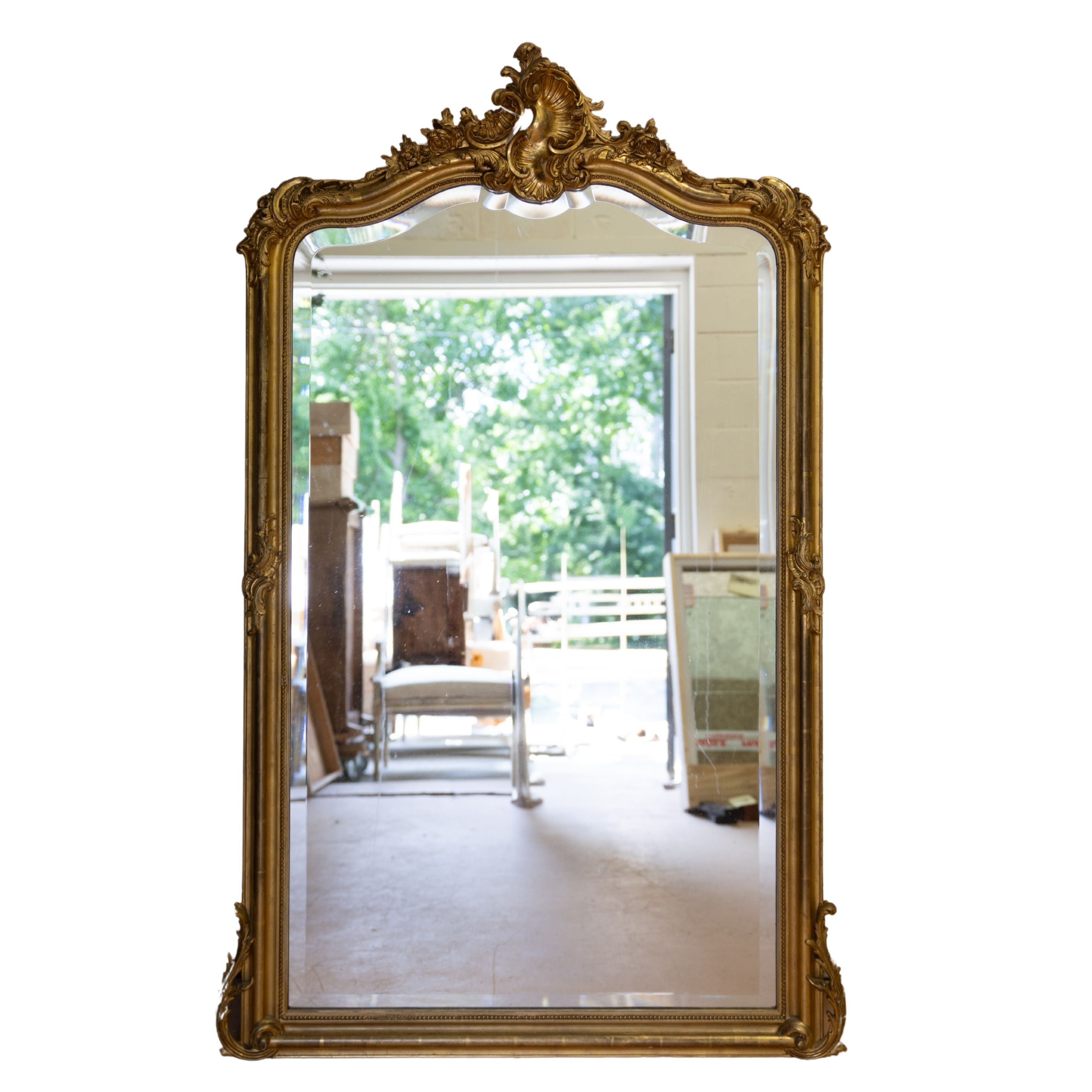 LP Mirror with Fronton 63x40