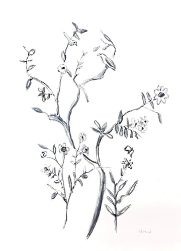 Sarah Robertson - Garden Study I (30 x 22)