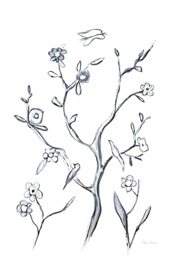 Sarah Robertson - Garden Study II (30 x 22)