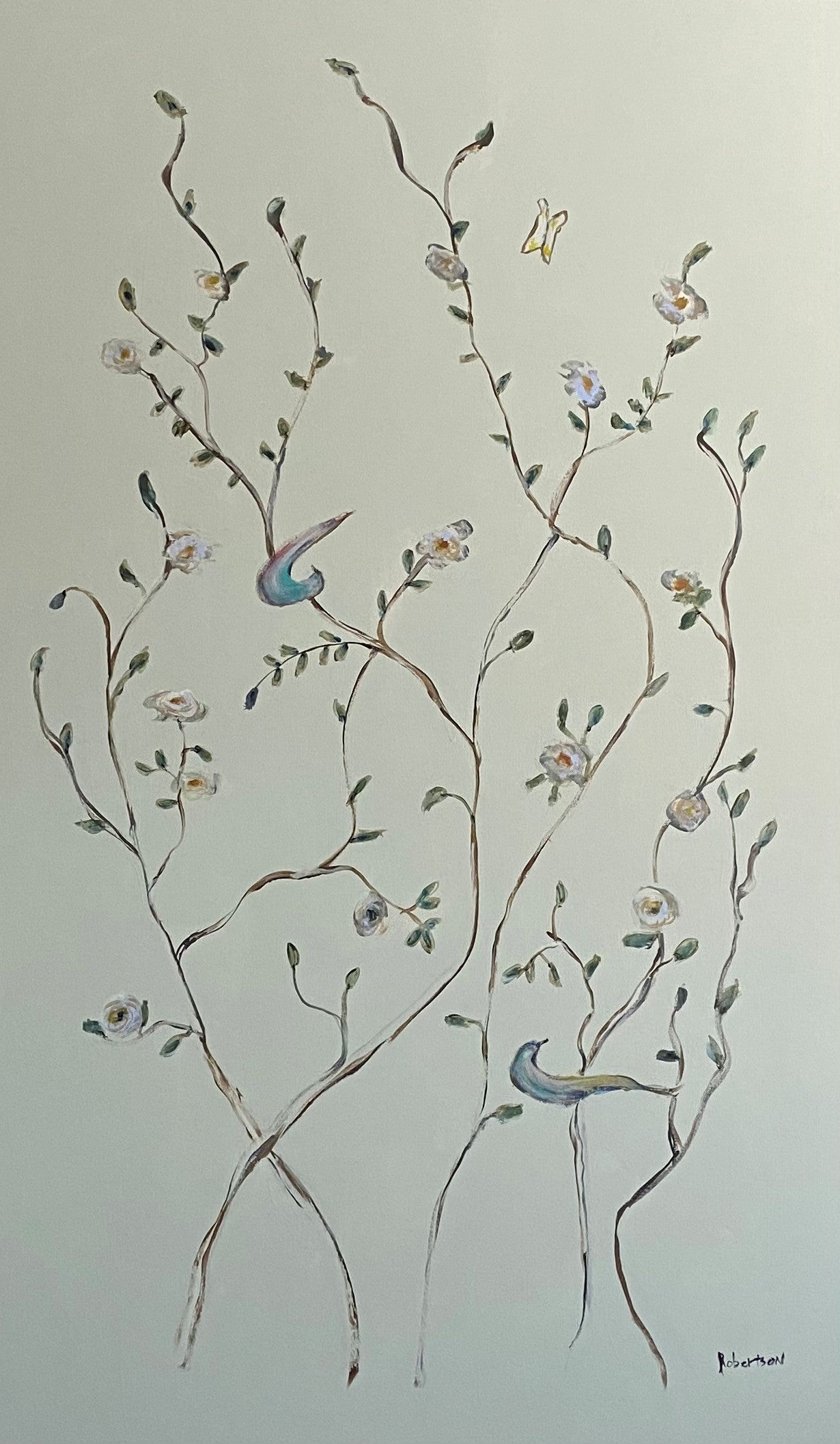 Sarah Robertson - Garden Walk I (60 x 36) - RESERVED