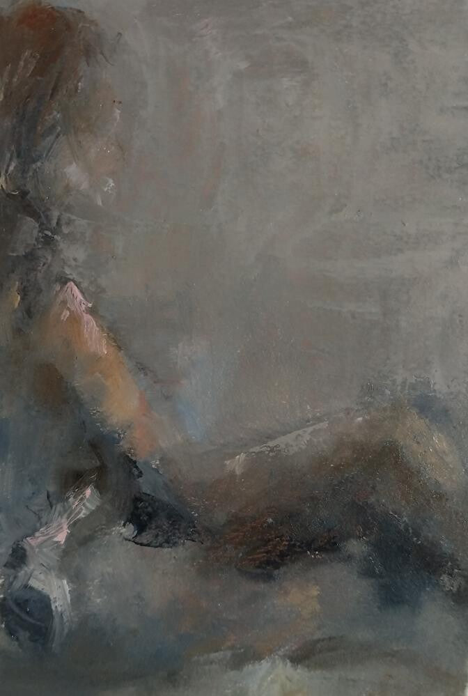 Ann Rudd - Go with the Flow (7 x 5)