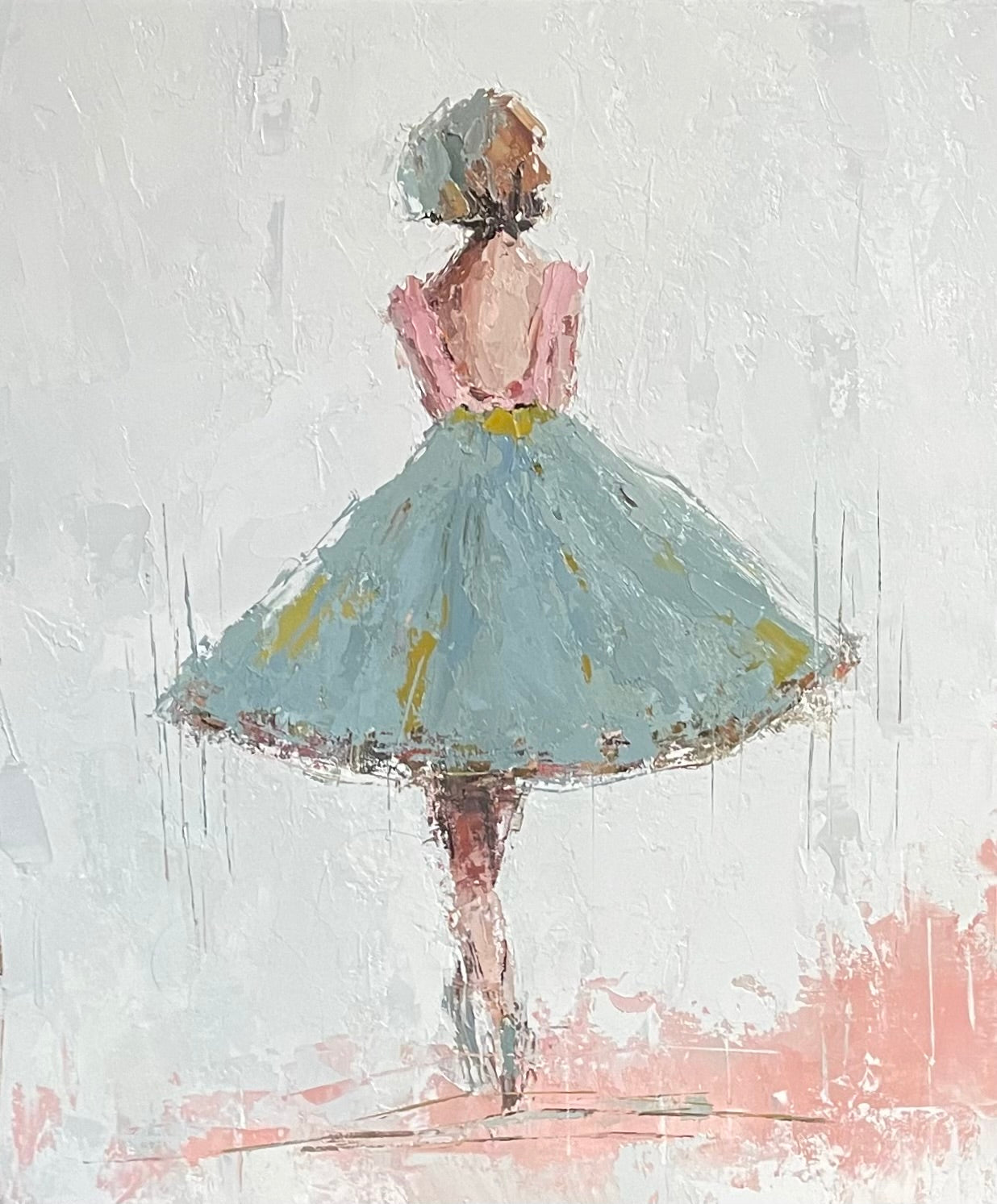 Geri Eubanks - Graceful II (18 x 15.5)