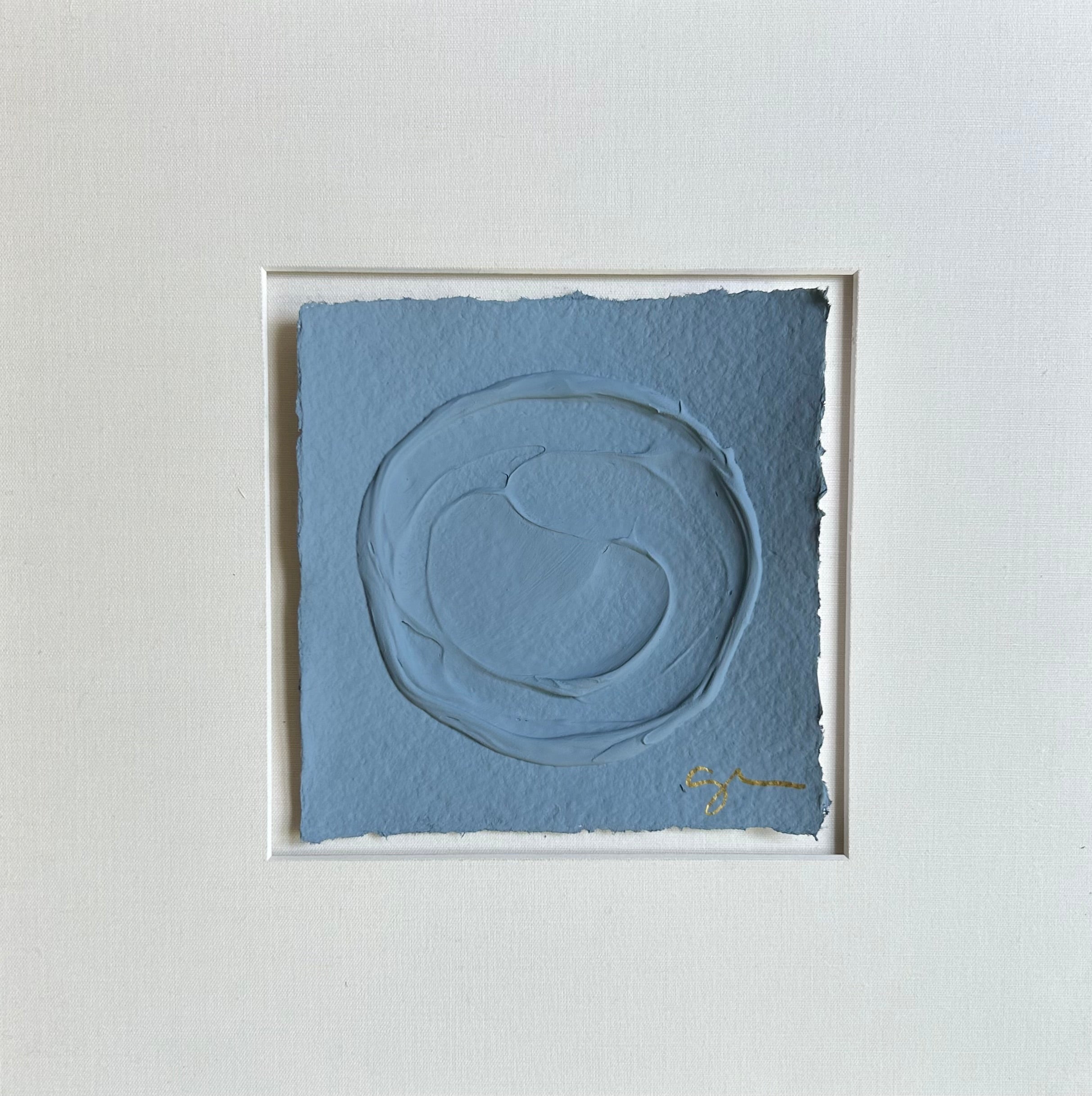 Sally Threlkeld - Grey Stone (20 x 20)