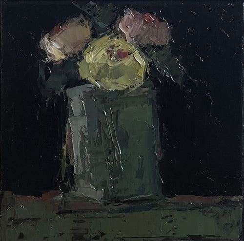 Geri Eubanks - Green Vase (8 x 8)