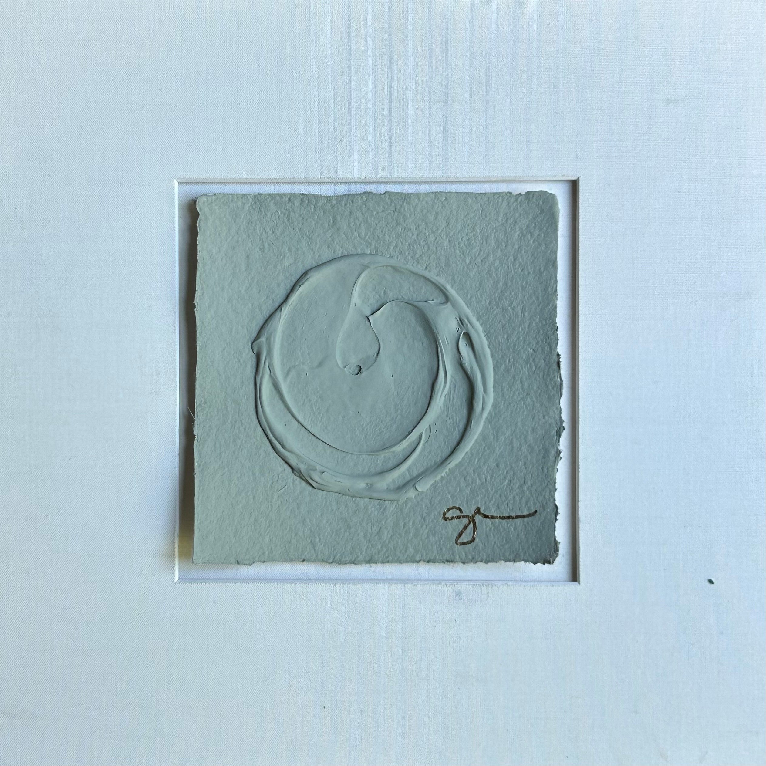 Sally Threlkeld - Green #1 (20 x 20)