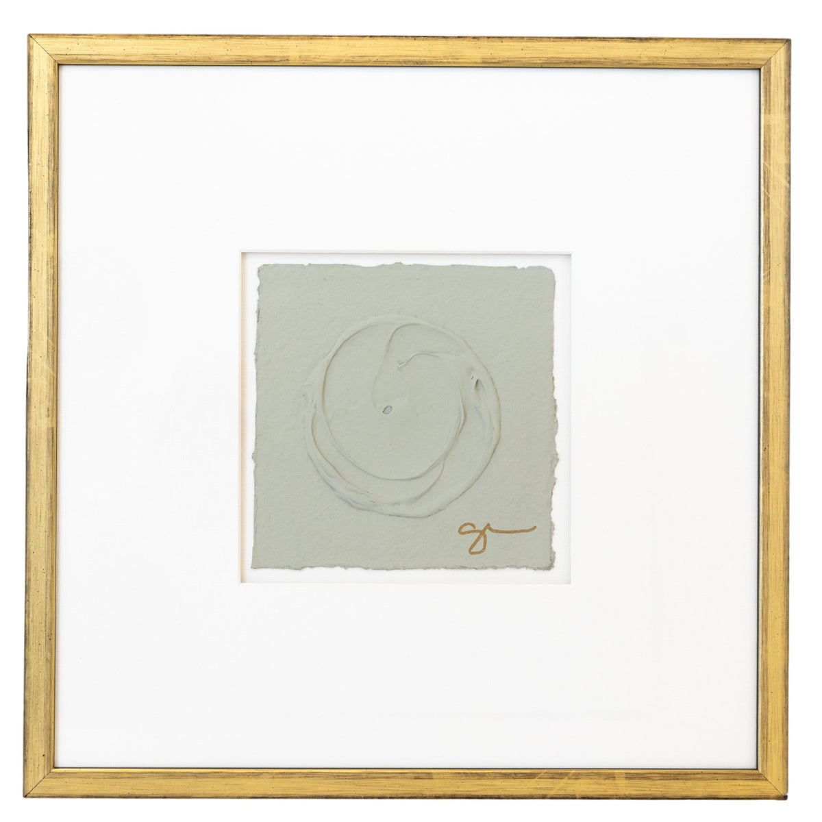Sally Threlkeld - Green #1 (20 x 20)