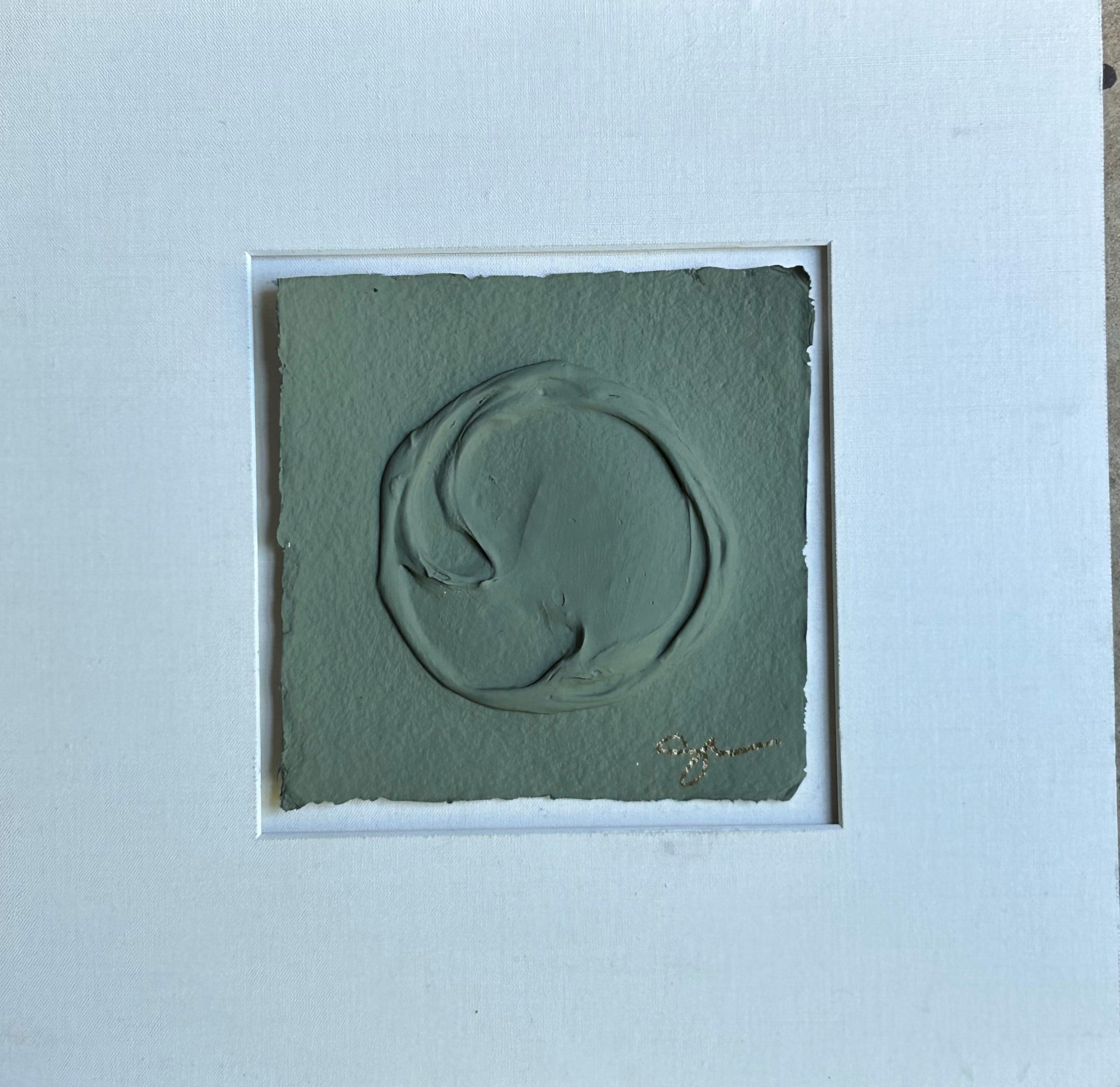 Sally Threlkeld - Green #3 (20 x 20)