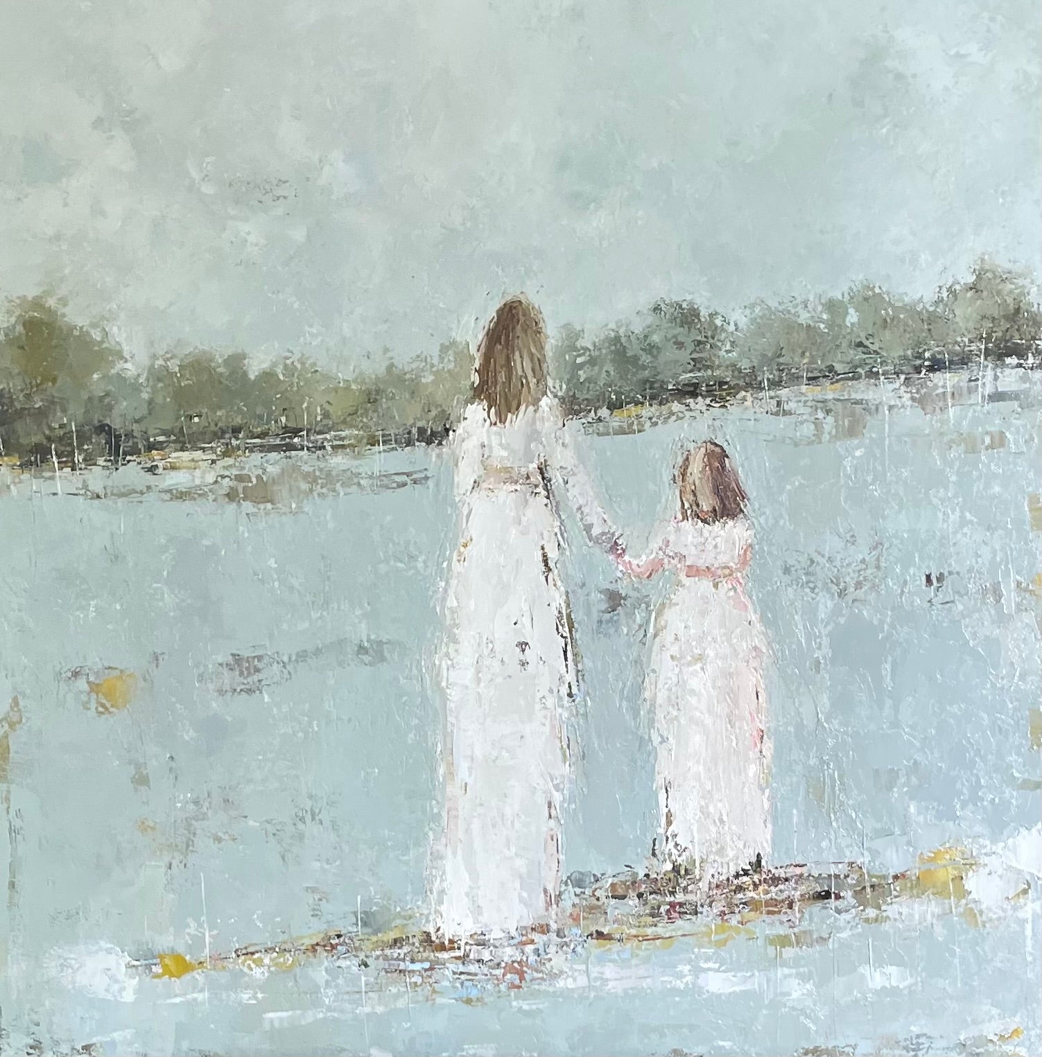 Geri Eubanks - Hand and Hand (30 x 30)