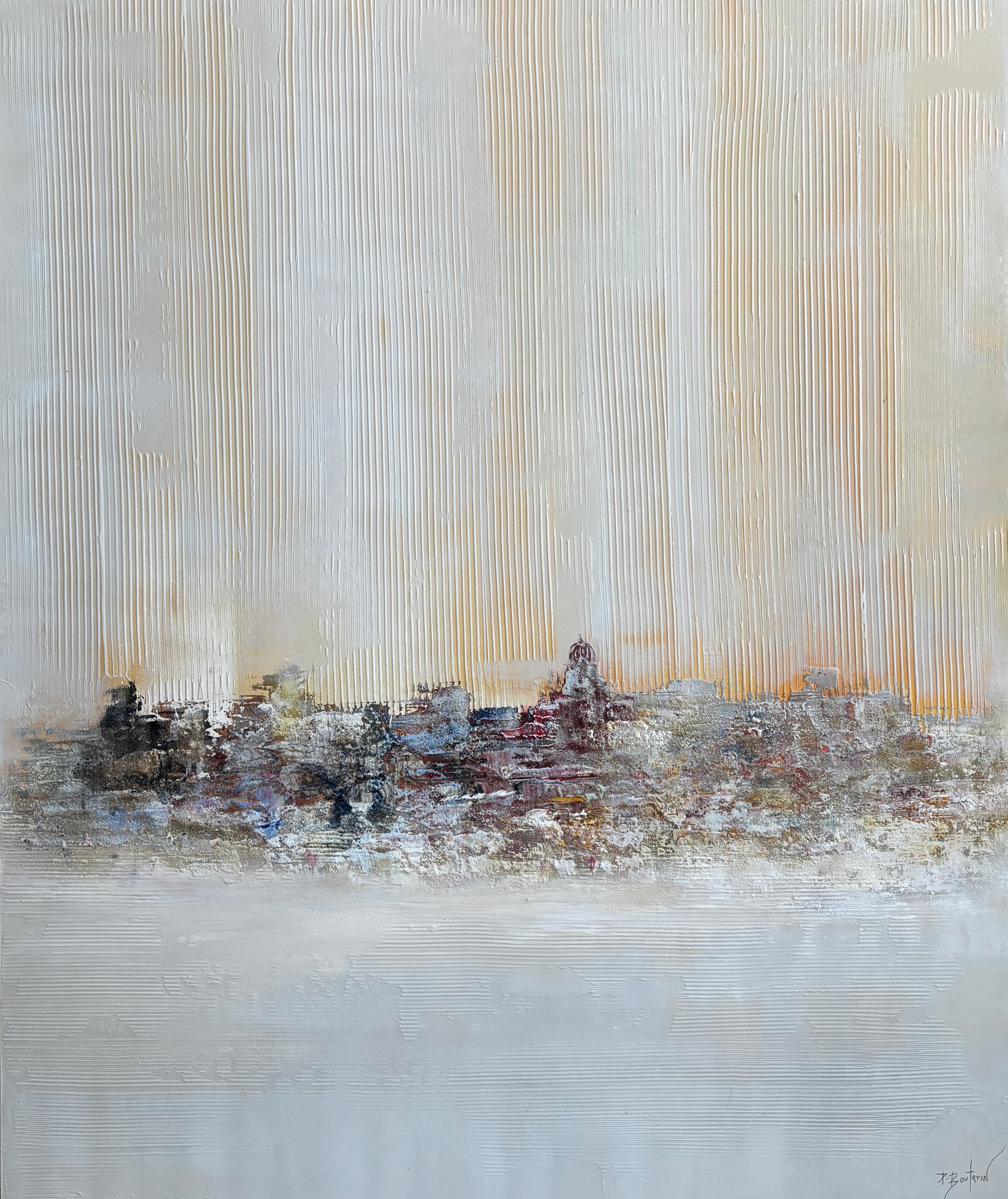 Pascal Bouterin - Haut de Montmartre (36 x 30)