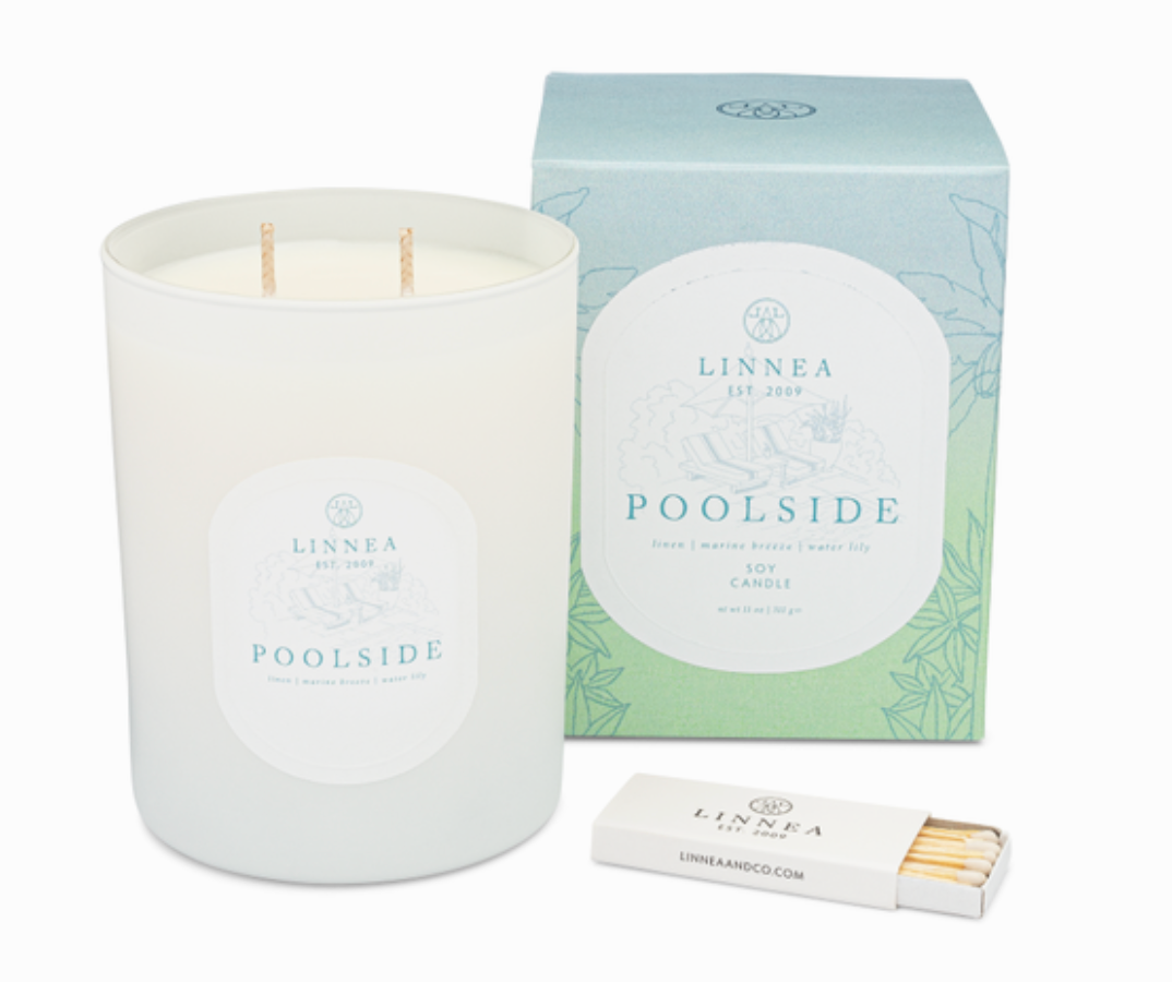 2-Wick Poolside Candle