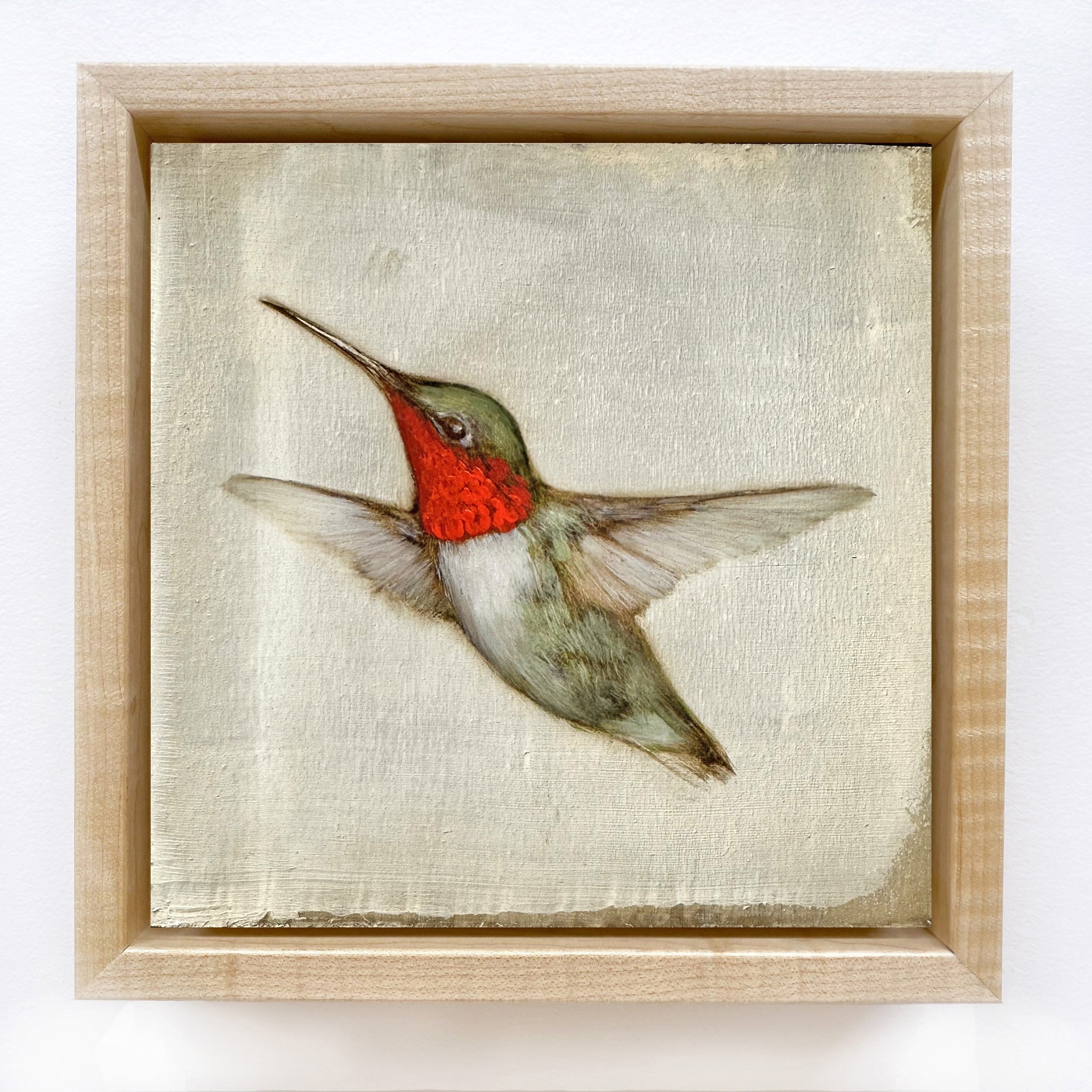 Jessica Pisano - Hummingbird II (6 x 6)