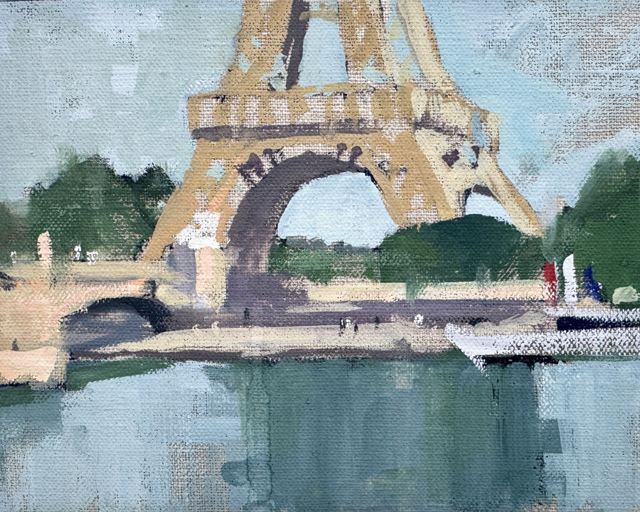 Sherrie Russ Levine - Madame Eiffel (6 x 8)