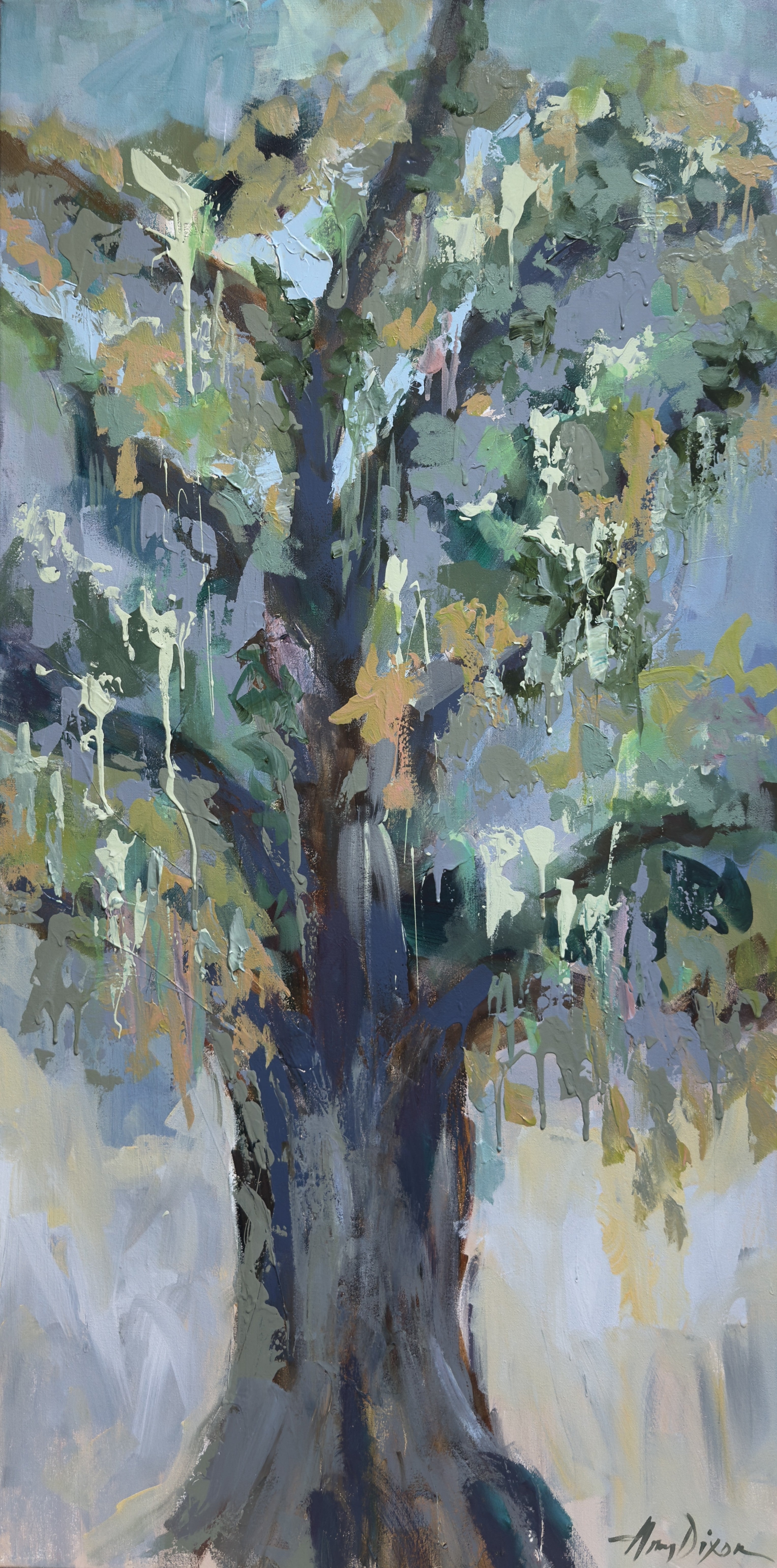 Amy Dixon - Canopy of Old Souls (48 x 24)