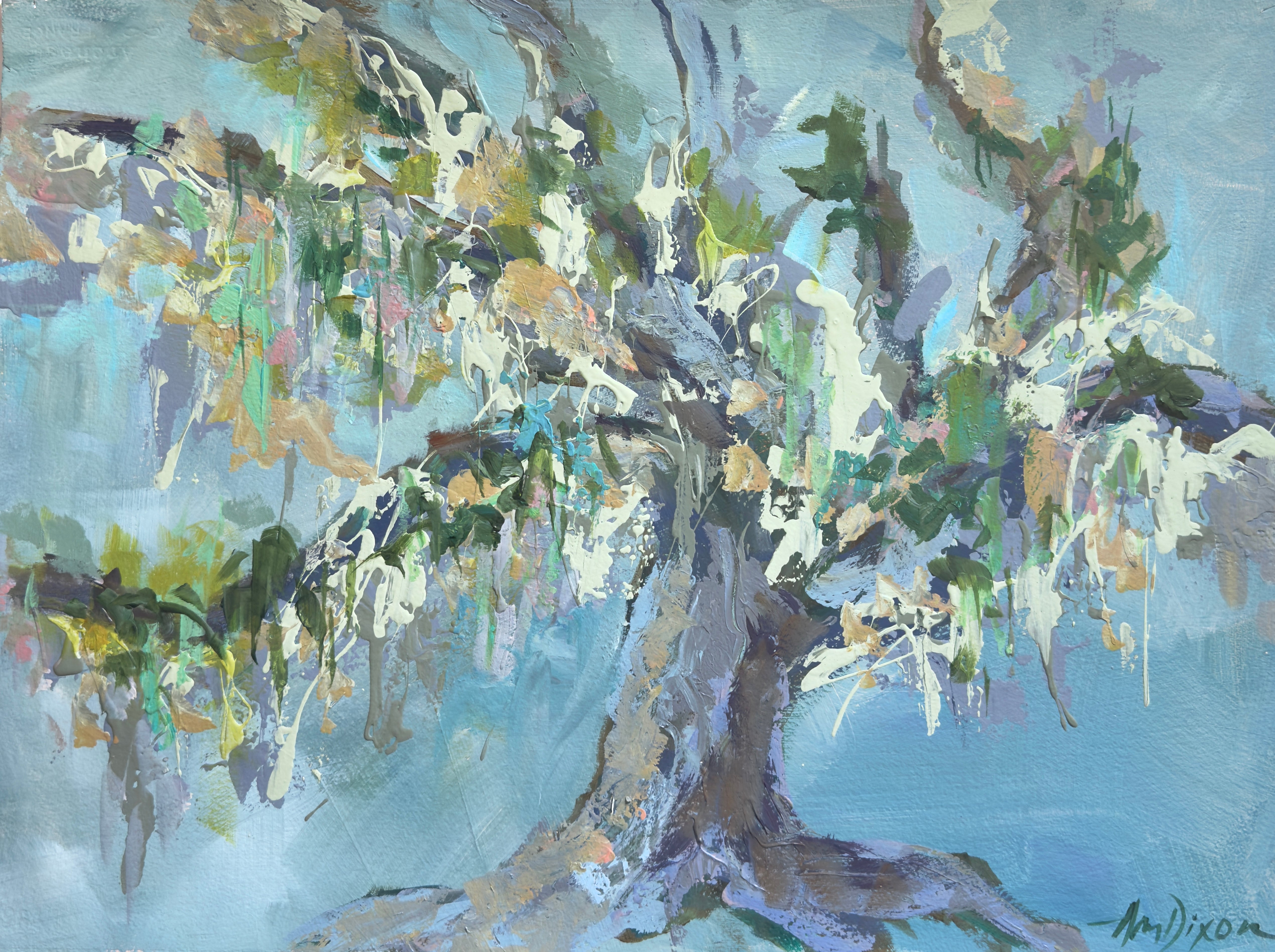 Amy Dixon - Where the Live Oaks Lean (22 x 30)