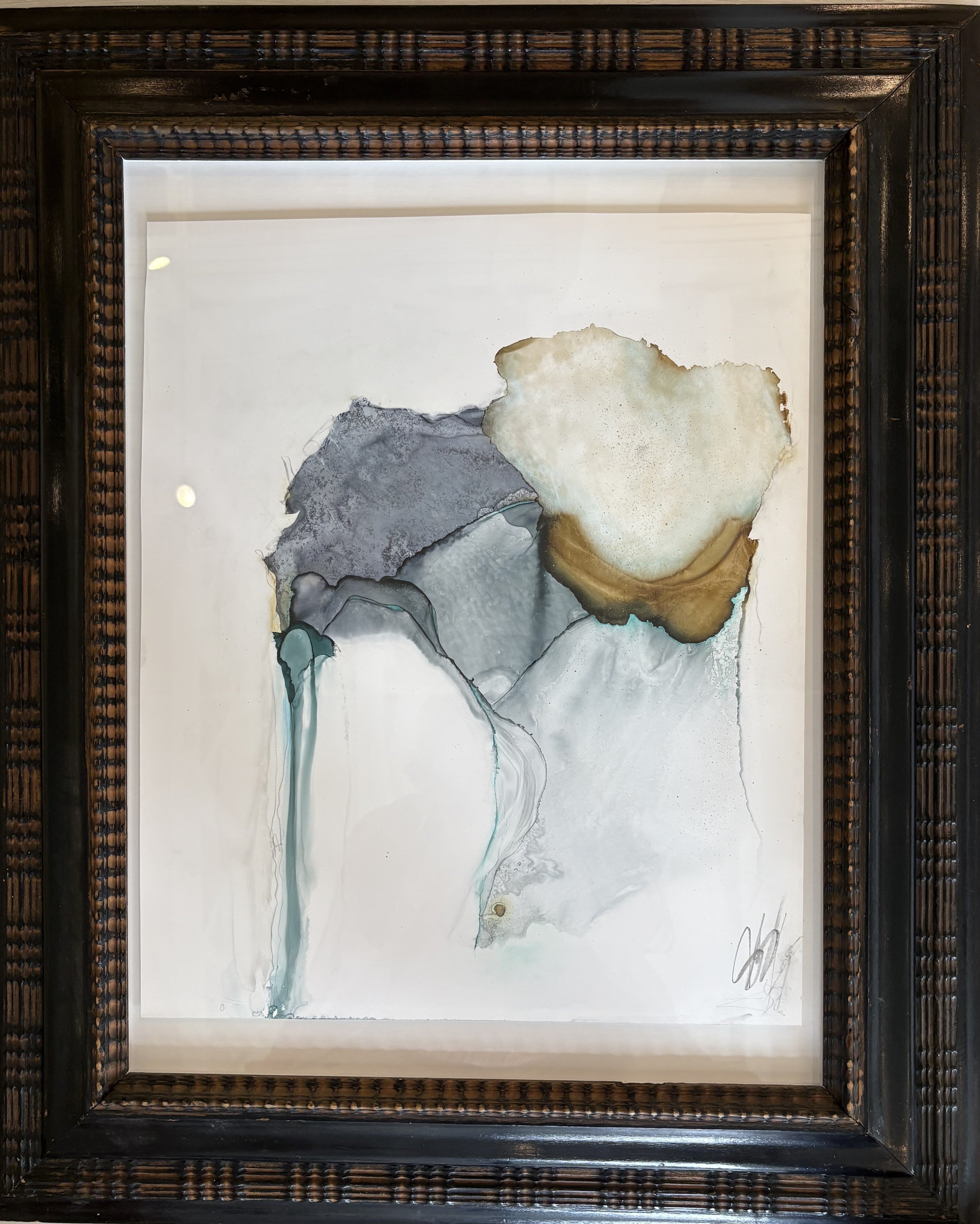Shirley Lewis - Tipping Point (21 x 17)