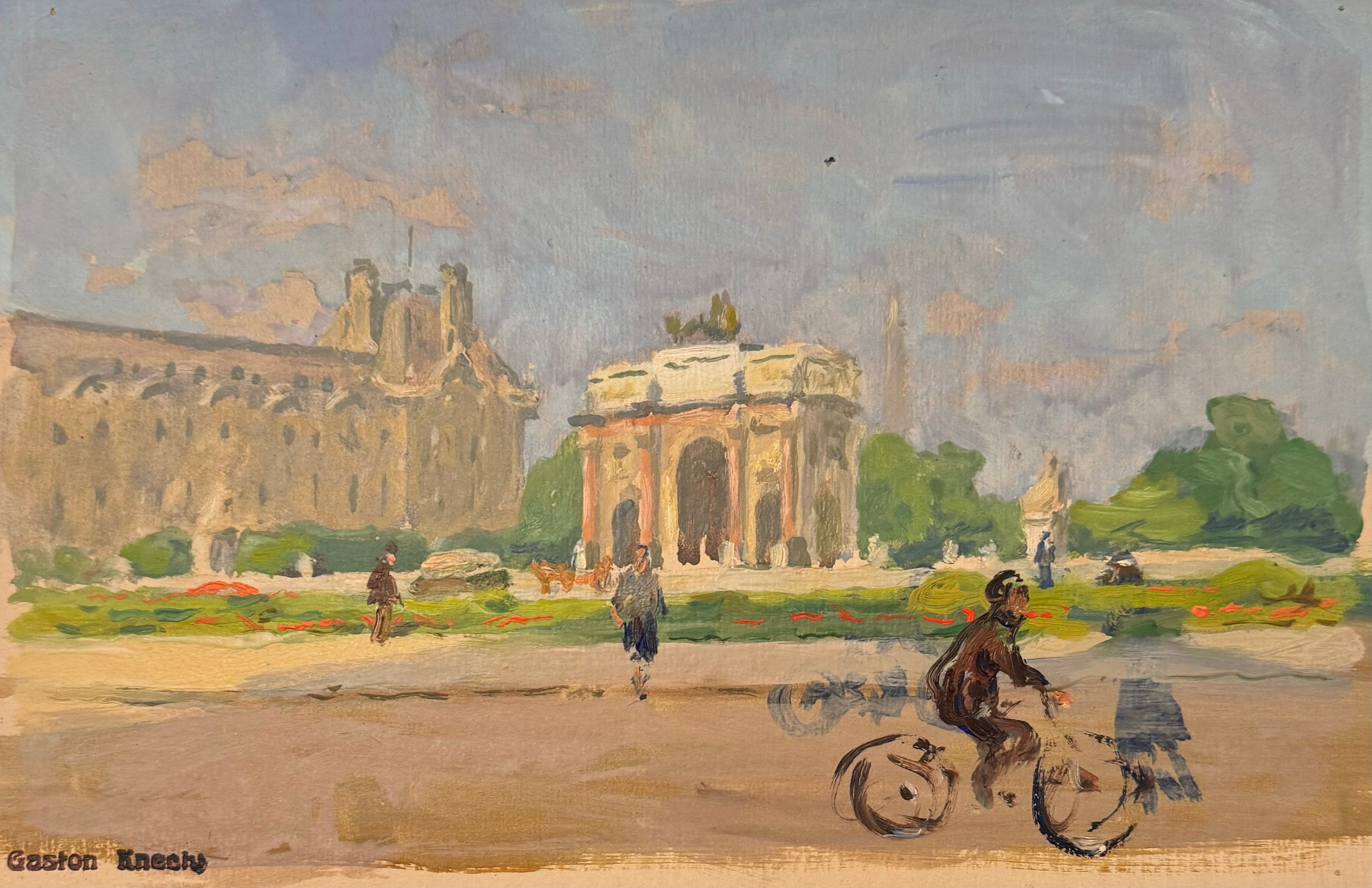 Heritage - Le Louvre by Gaston Knecht (6 x 9.5)