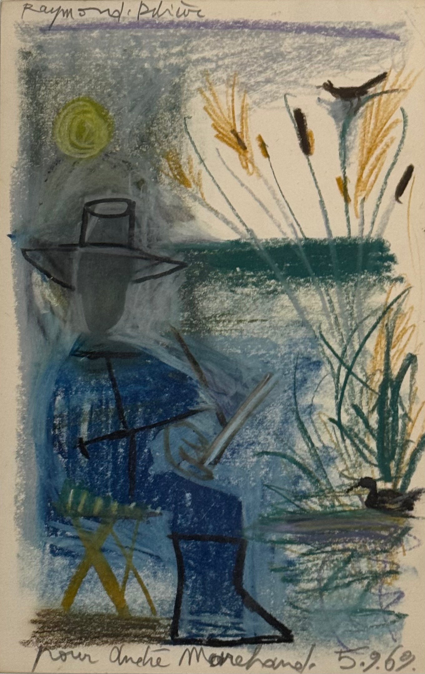 Heritage - Pour Andre by Raymond Debieve (8 x 5.25)