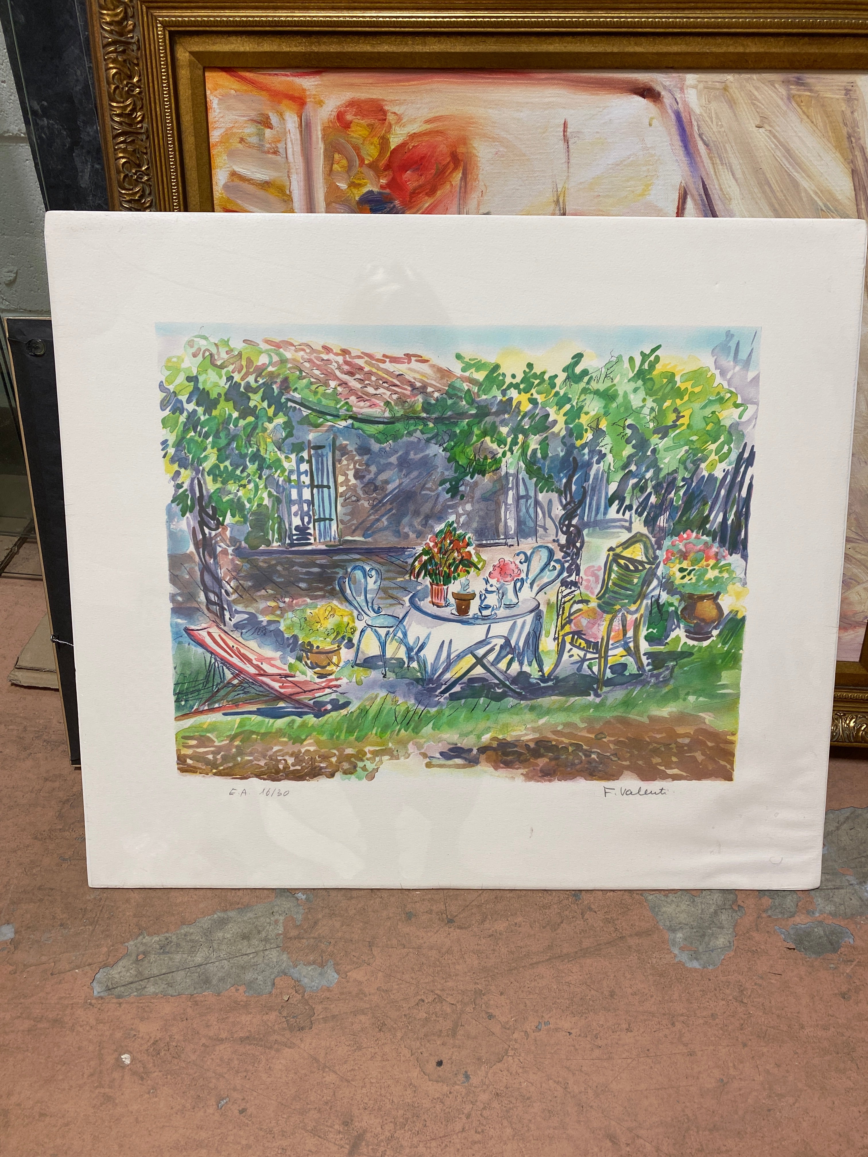 Valenti Garden Scene