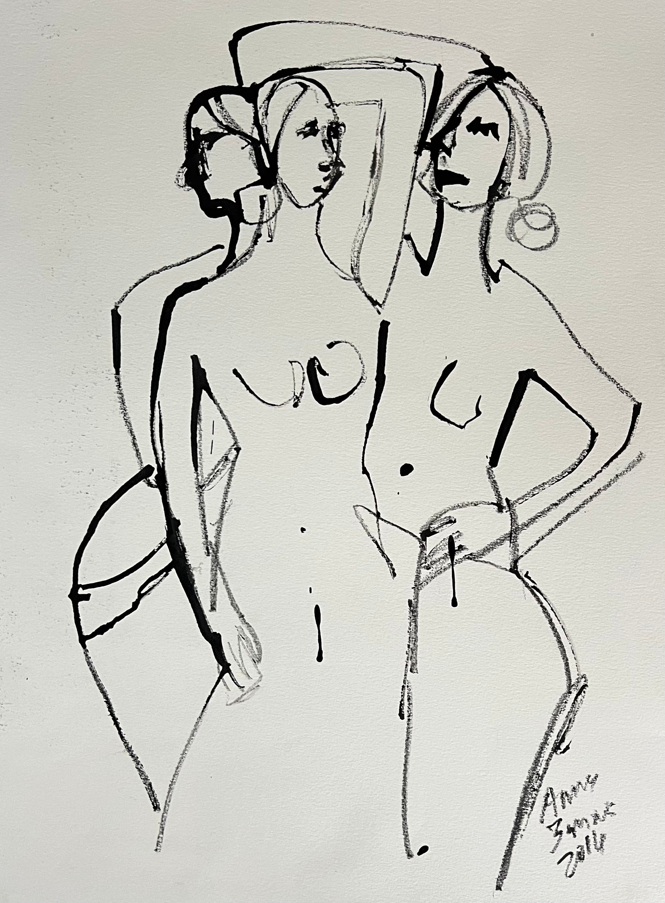 Anne Darby Parker - Ink with Trio lV (24 x 18)