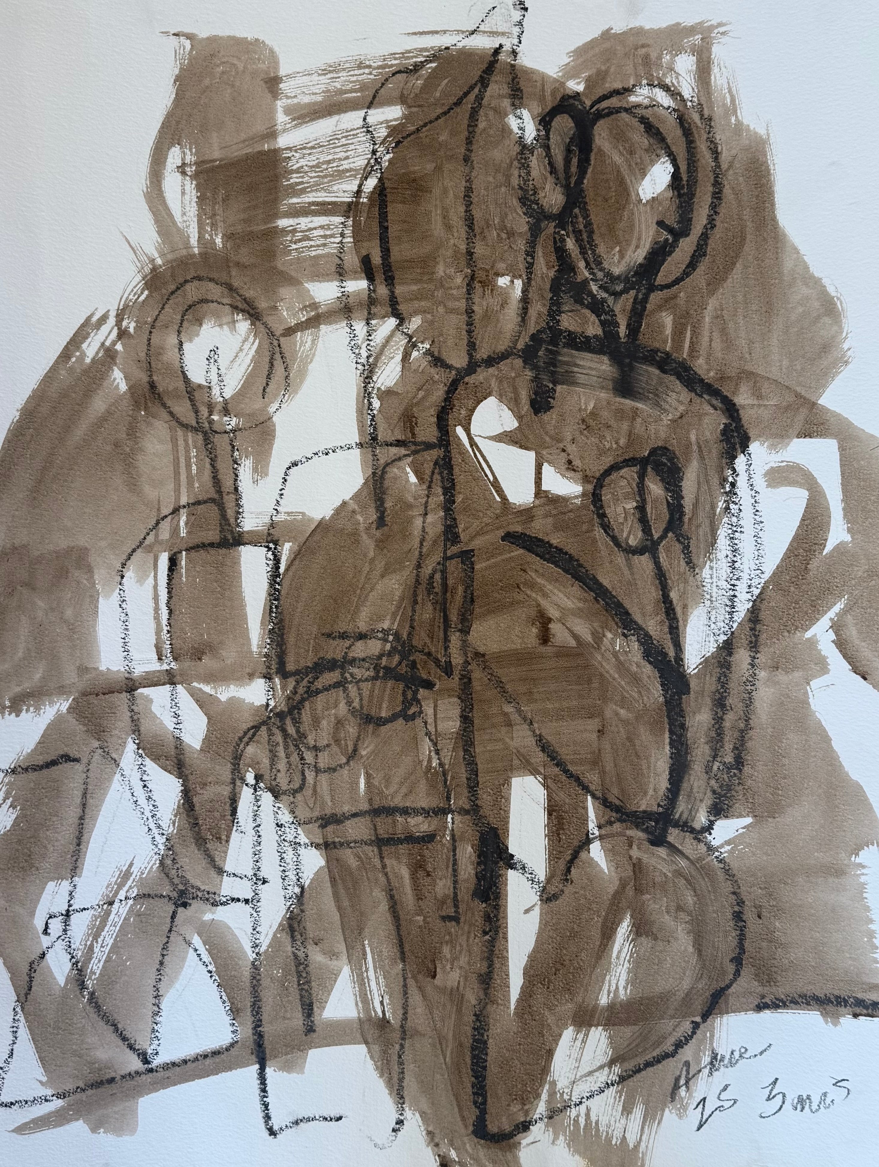 Anne Darby Parker - Kinetic Study II (24 x 18)
