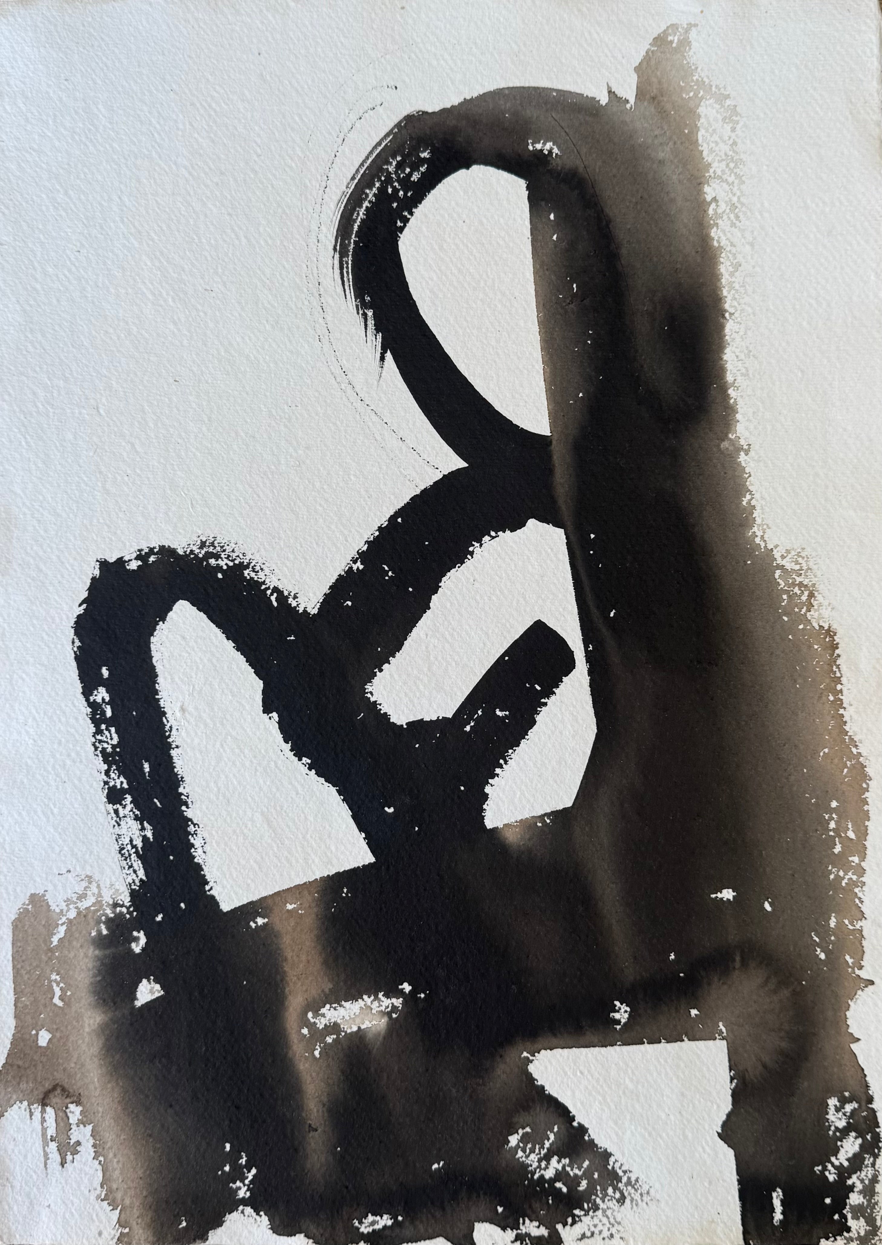 Anne Darby Parker - Seated Contour - (16 x 12)