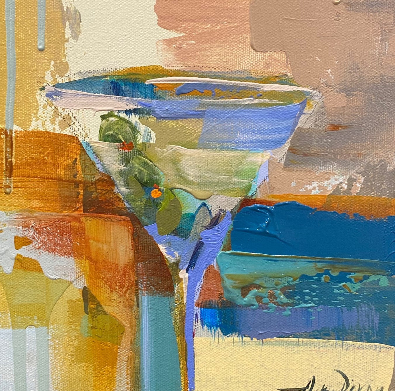 Amy Dixon - Martini (8 x 8)