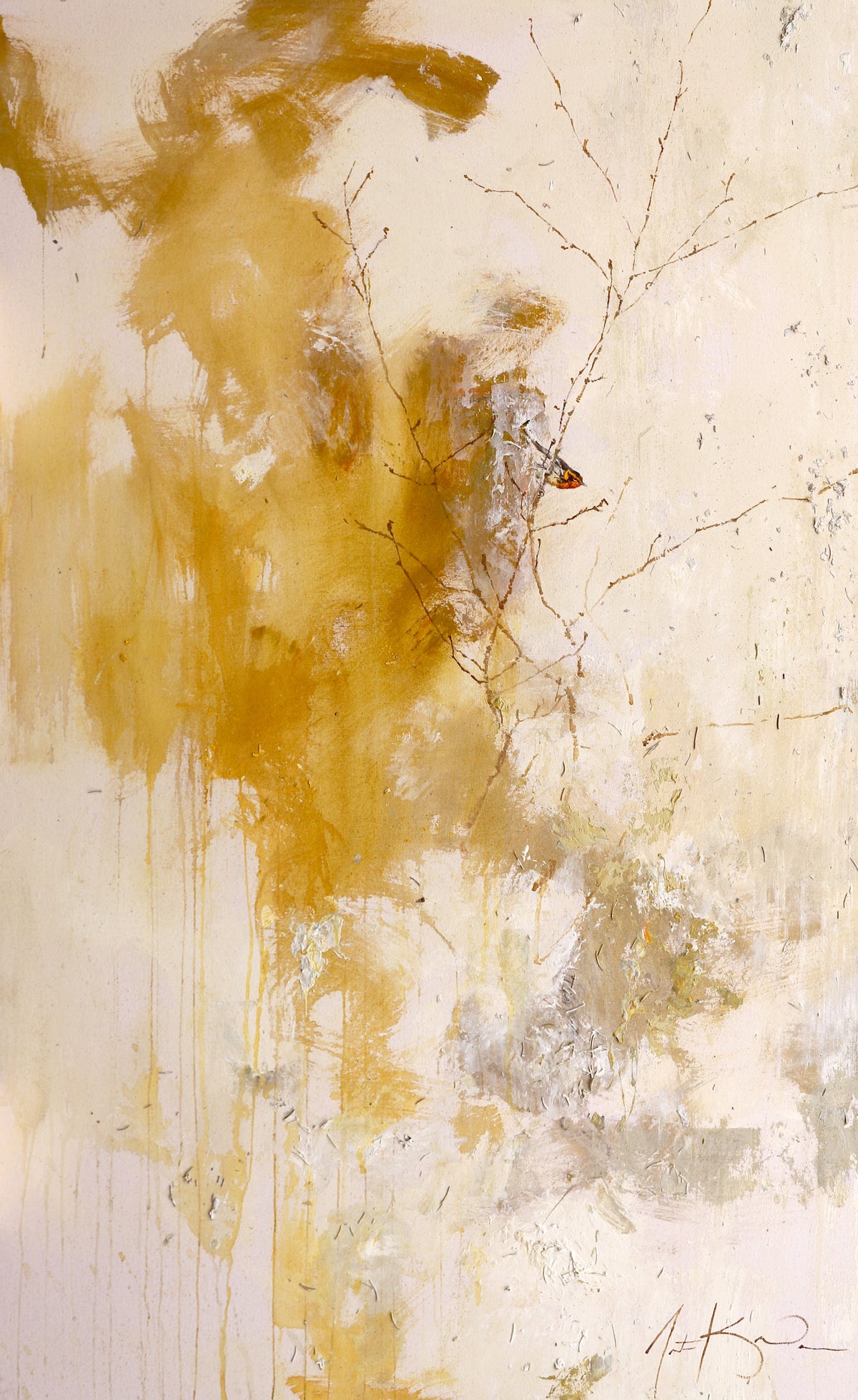 Justin Kellner - It's as it Seems (Blackburnian Warbler) (52 x 32)