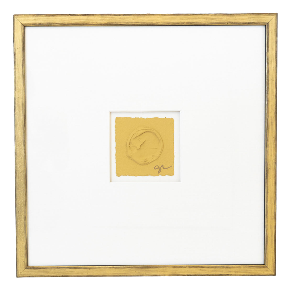 Sally Threlkeld - Jaune #1 (18 x 18)