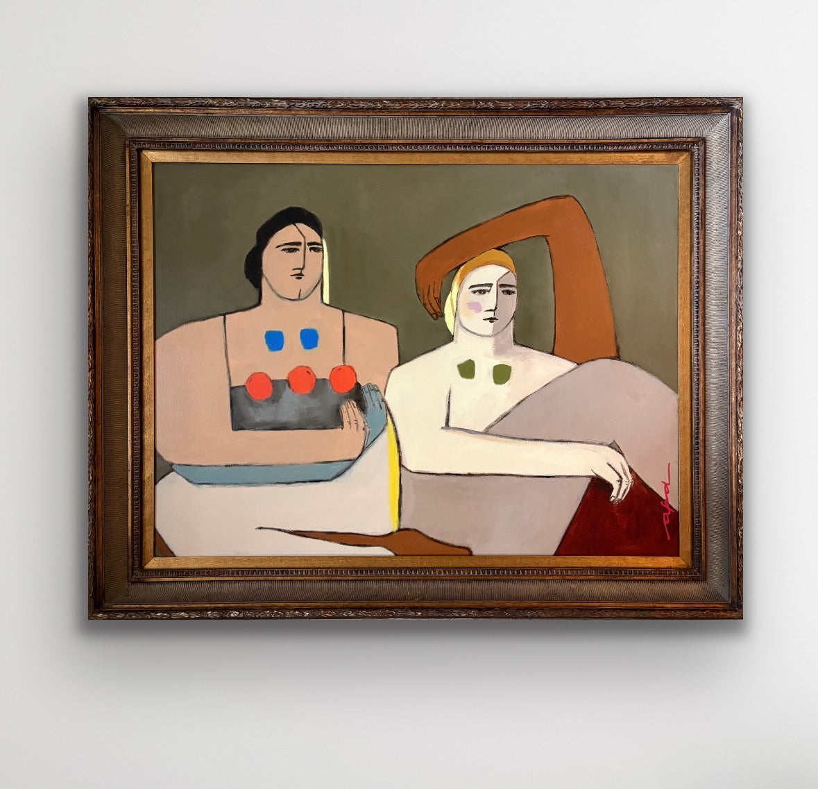 Alison Duncan - June and Lois (30 x 40)