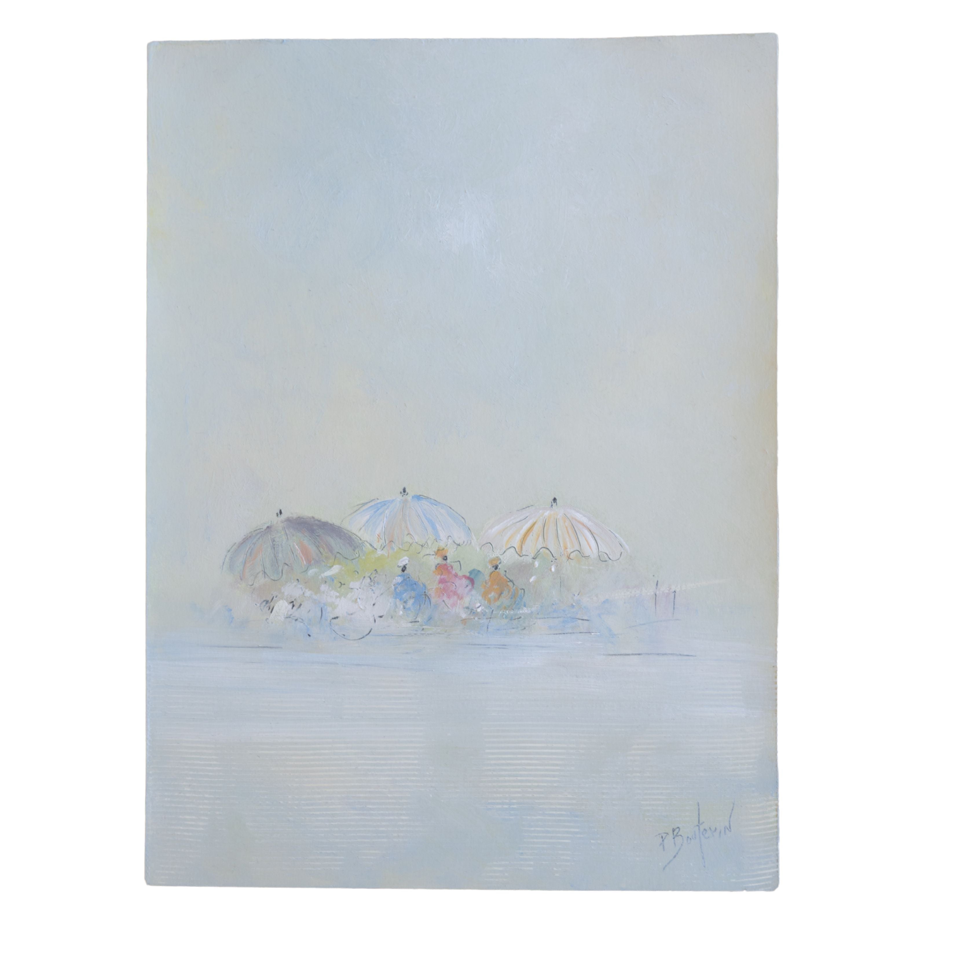 Pascal Bouterin - Les Parasols (12 x 9)