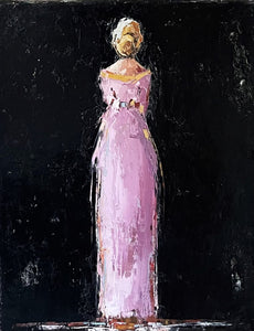 Geri Eubanks - Lavender Dress (14 x 11)