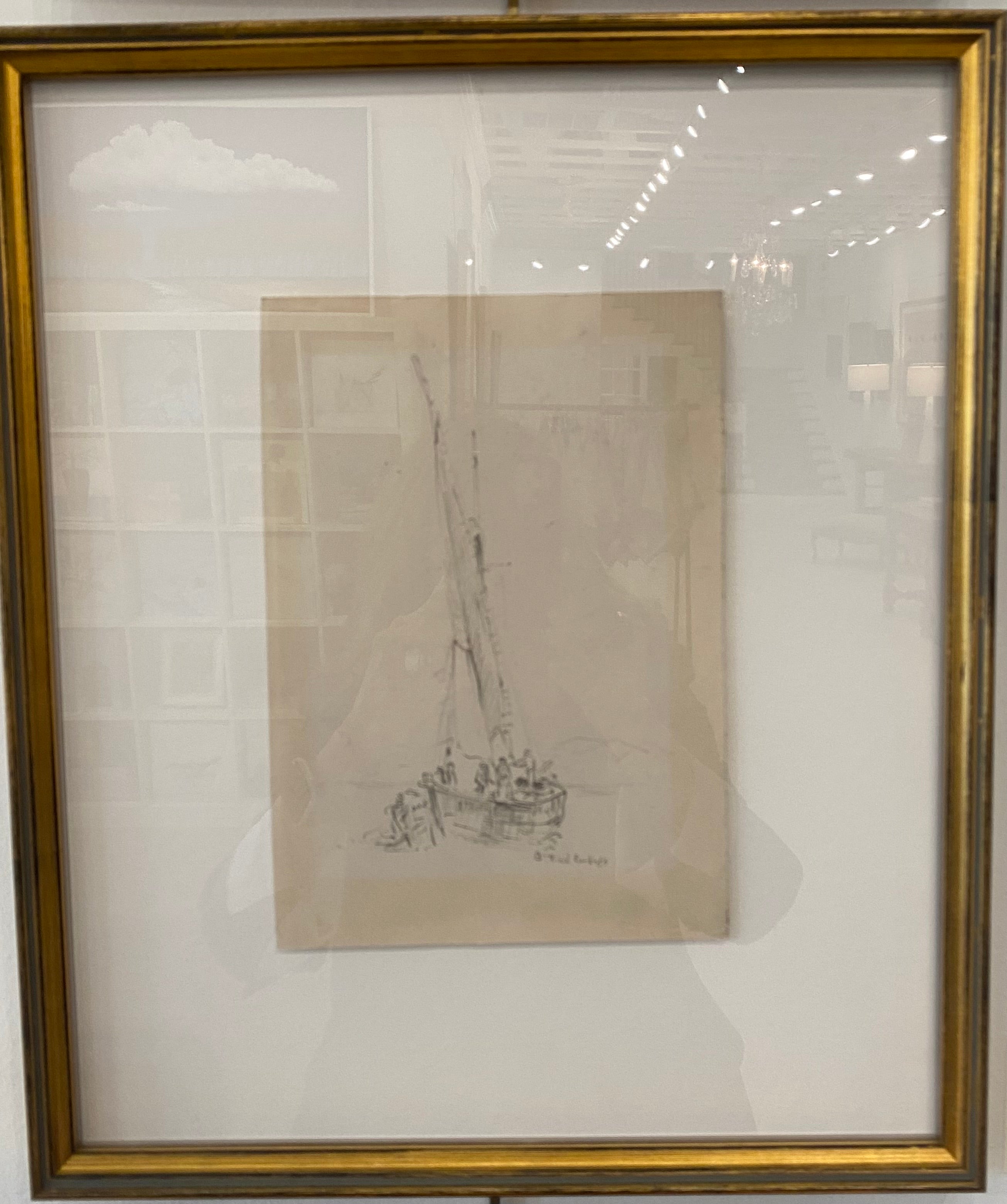 Heritage - Learning the Ropes by Georges Ricard-Cordingley (10 x 8) - RESERVED