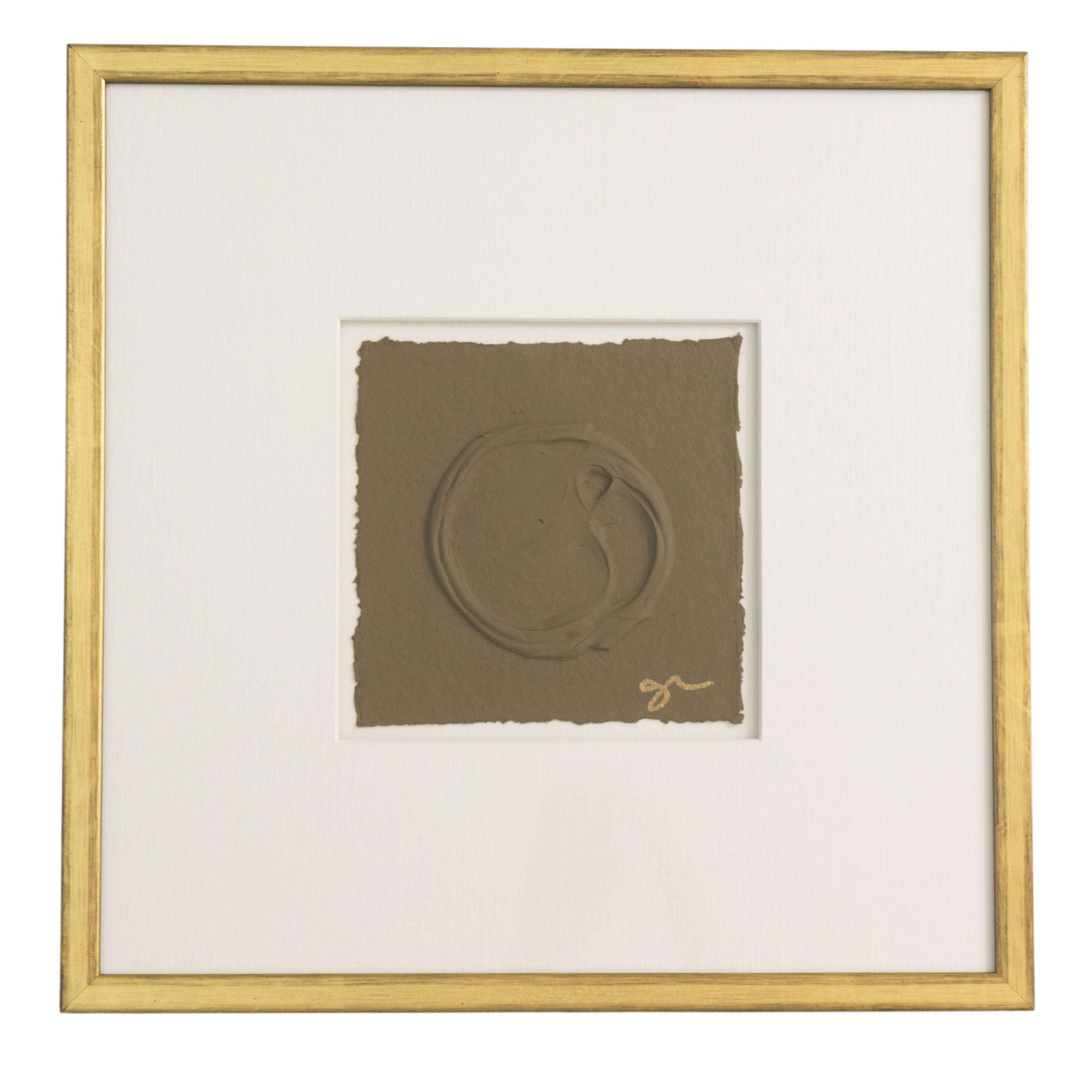 Sally Threlkeld - Light Bronze Green (20 x 20)