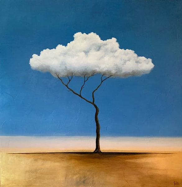 Jim Seitz - Lost in the Clouds (48 x 48)