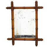 Oak Bamboo-Style Mirror M