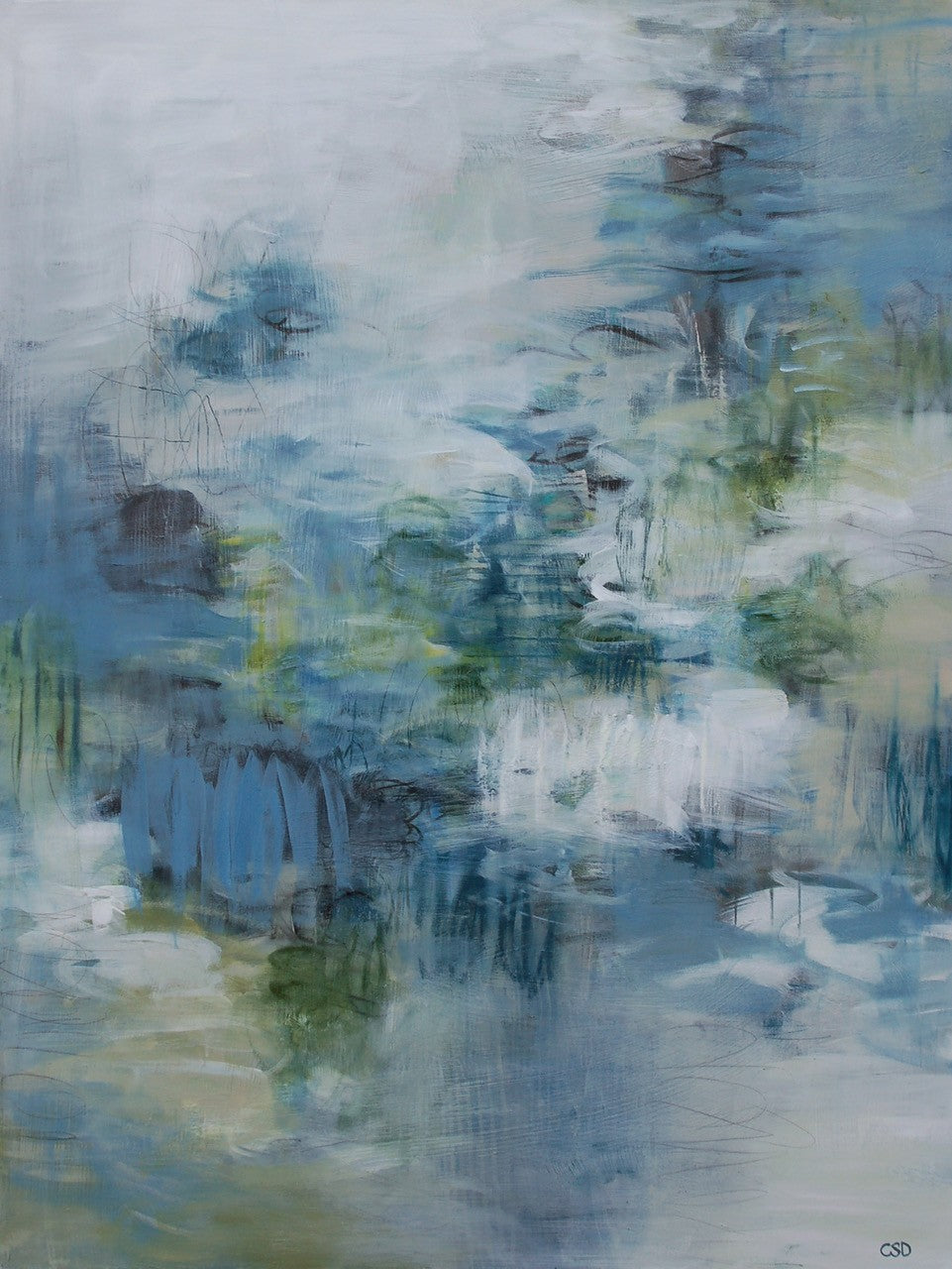 Christina Doelling - Meet Me Down By the River (48 x 36)