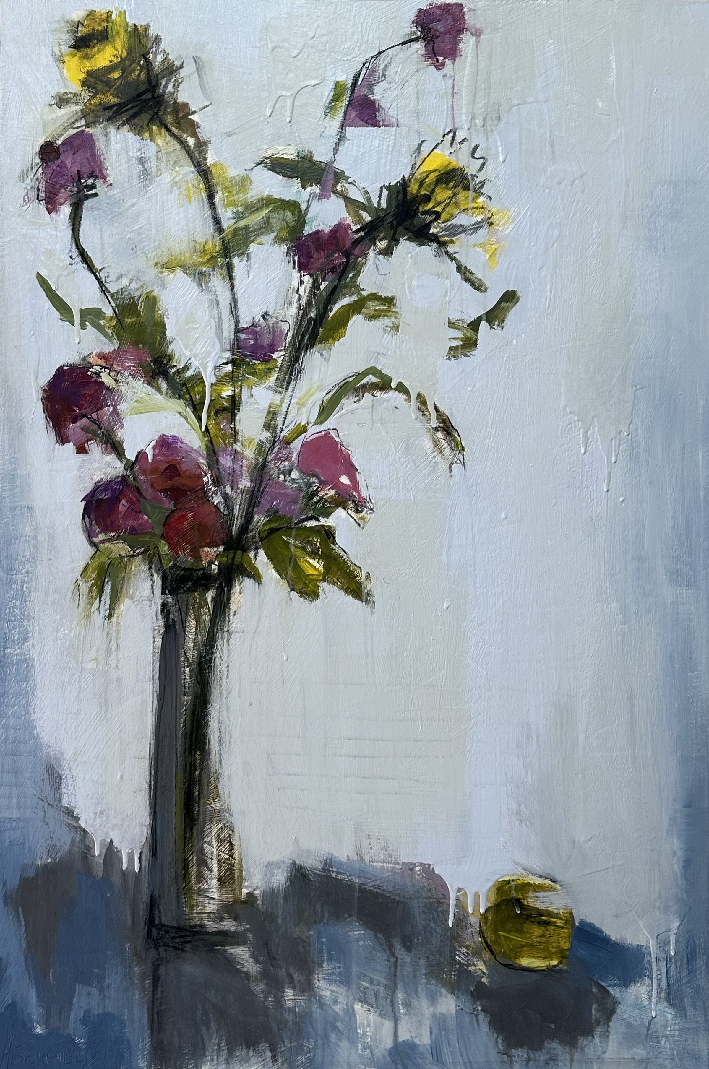 Sharon Hockfield - Marcy's Bouquet (36 x 24)