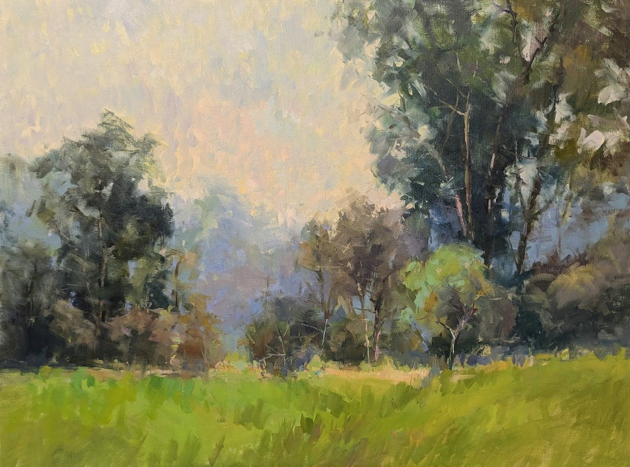 Millie Gosch - Misty Morning (36 x 48)