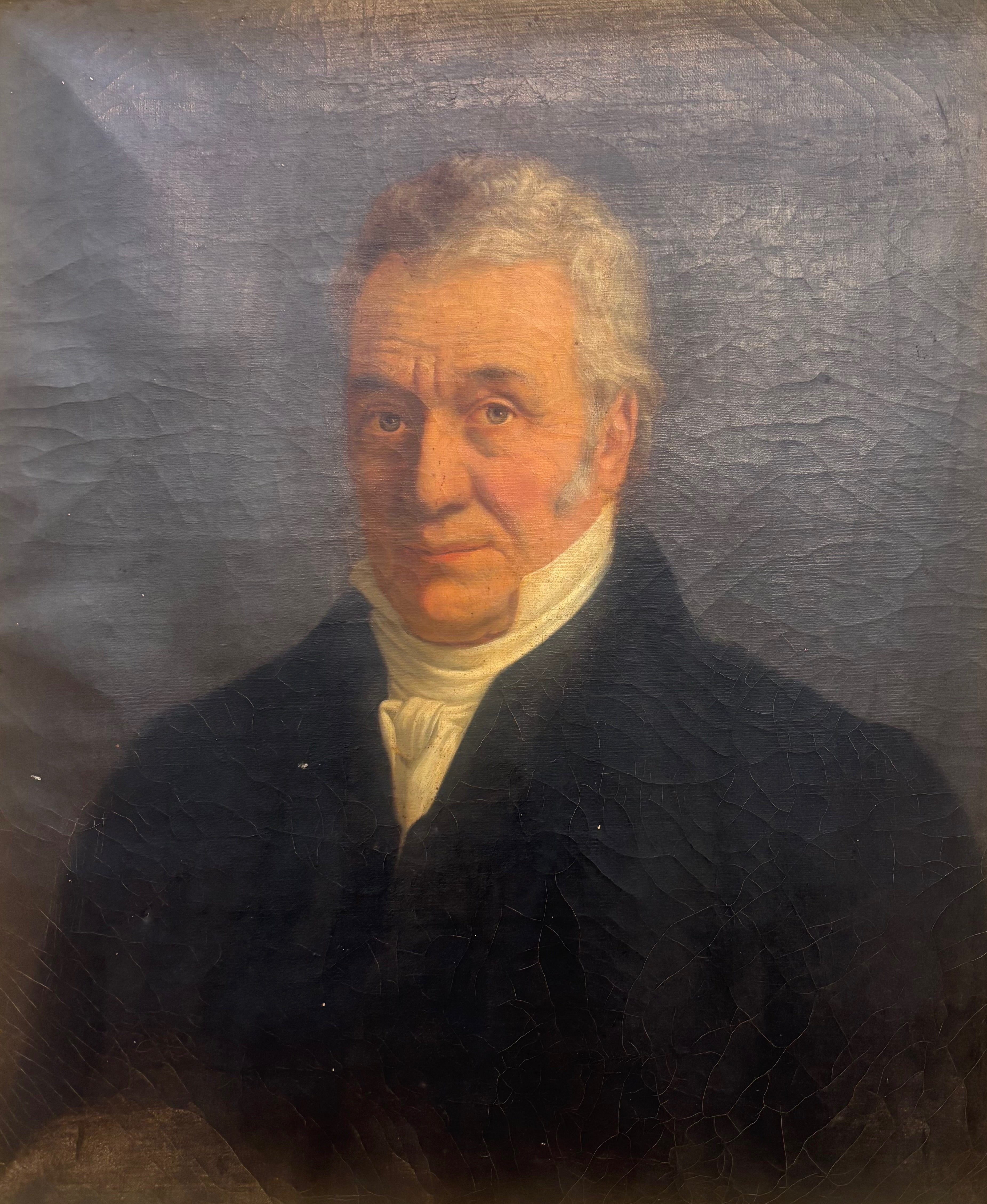 Heritage - Monsieur with White Cravat (27 x 22.5)
