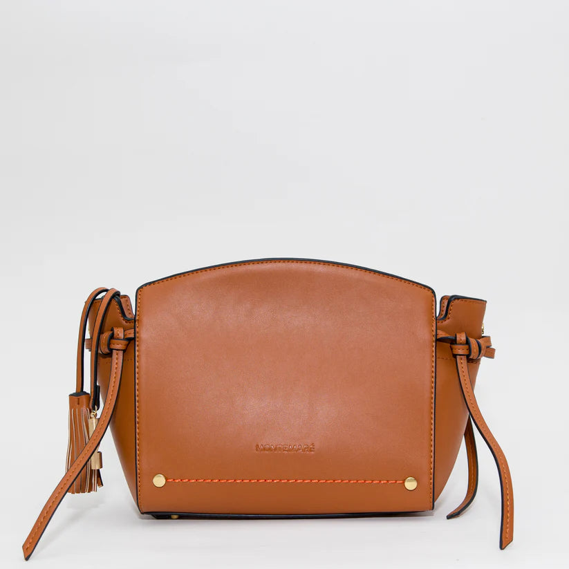 Cognac Crossbody Bag