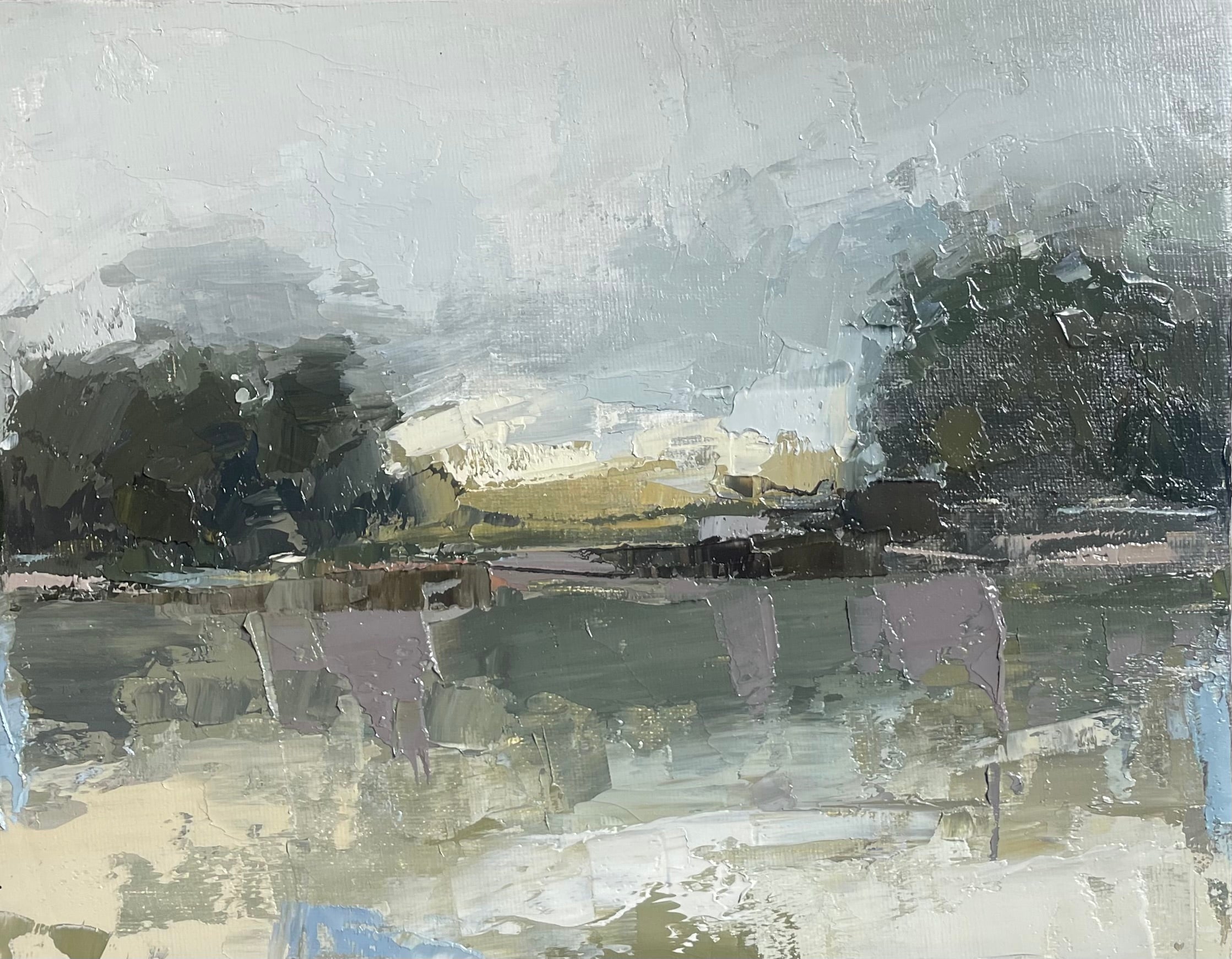 Geri Eubanks - Morning Fog (8 x 10)